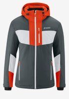 Ski jackets Karleiten M grey red