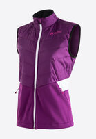 Winter jackets Ilsetra Vest W purple