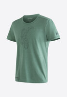 T-shirts & polo shirts Grischun M green grey