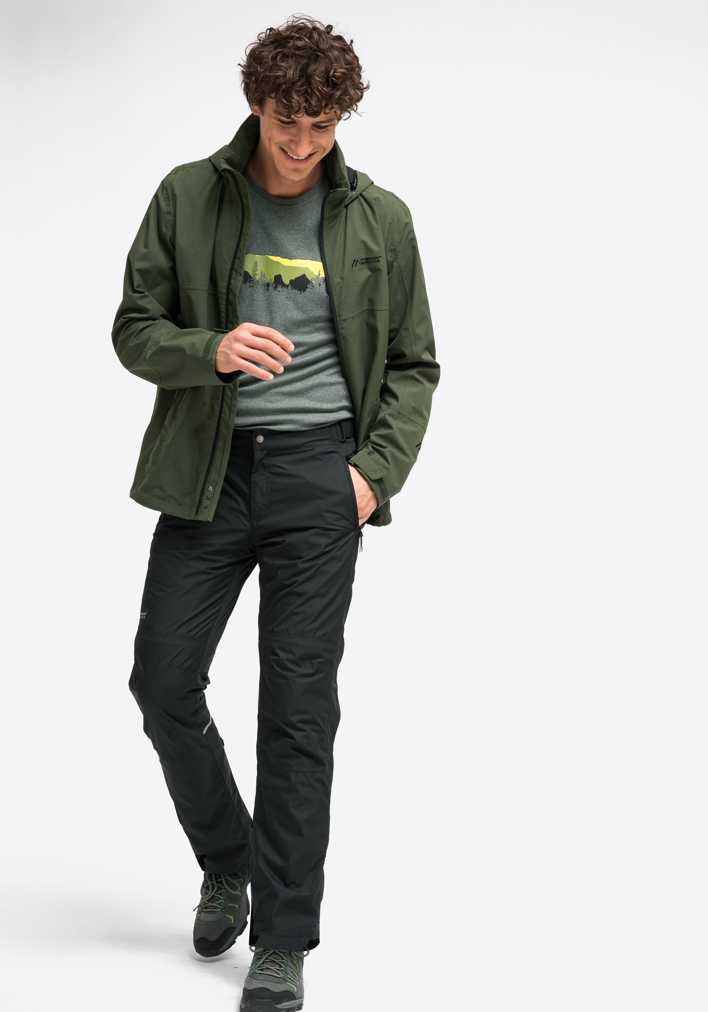 Mantel, Jacke, Hosen, Langarm, Blazer