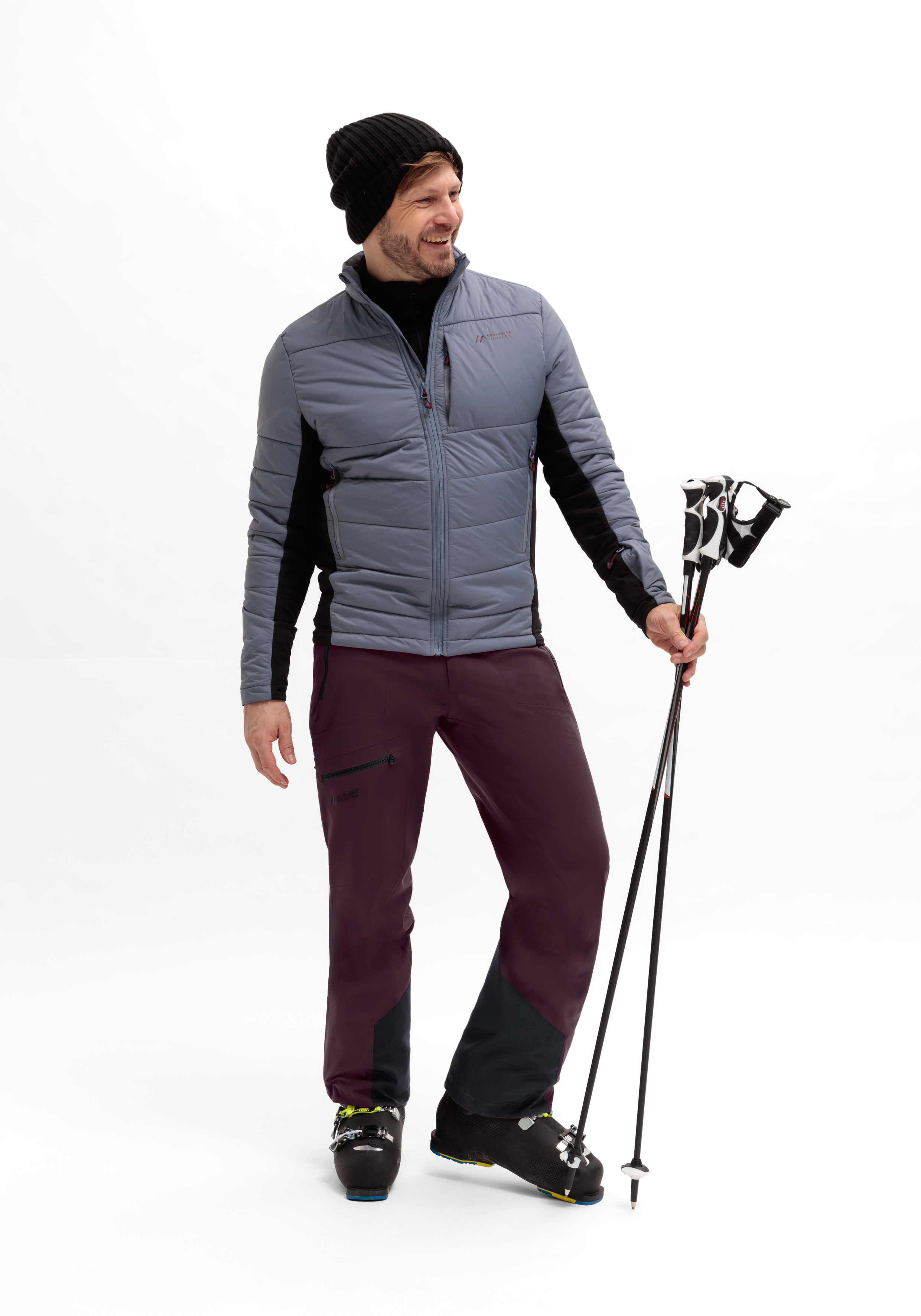 Liland P3 Pants M Langarm, Erwachsener, Männlich, Mann, Person, Herrenjacke, Daunenjacke, Outdoor, Grau, Skihose, Schneeschuhe, Stöcke, Winterbekleidung