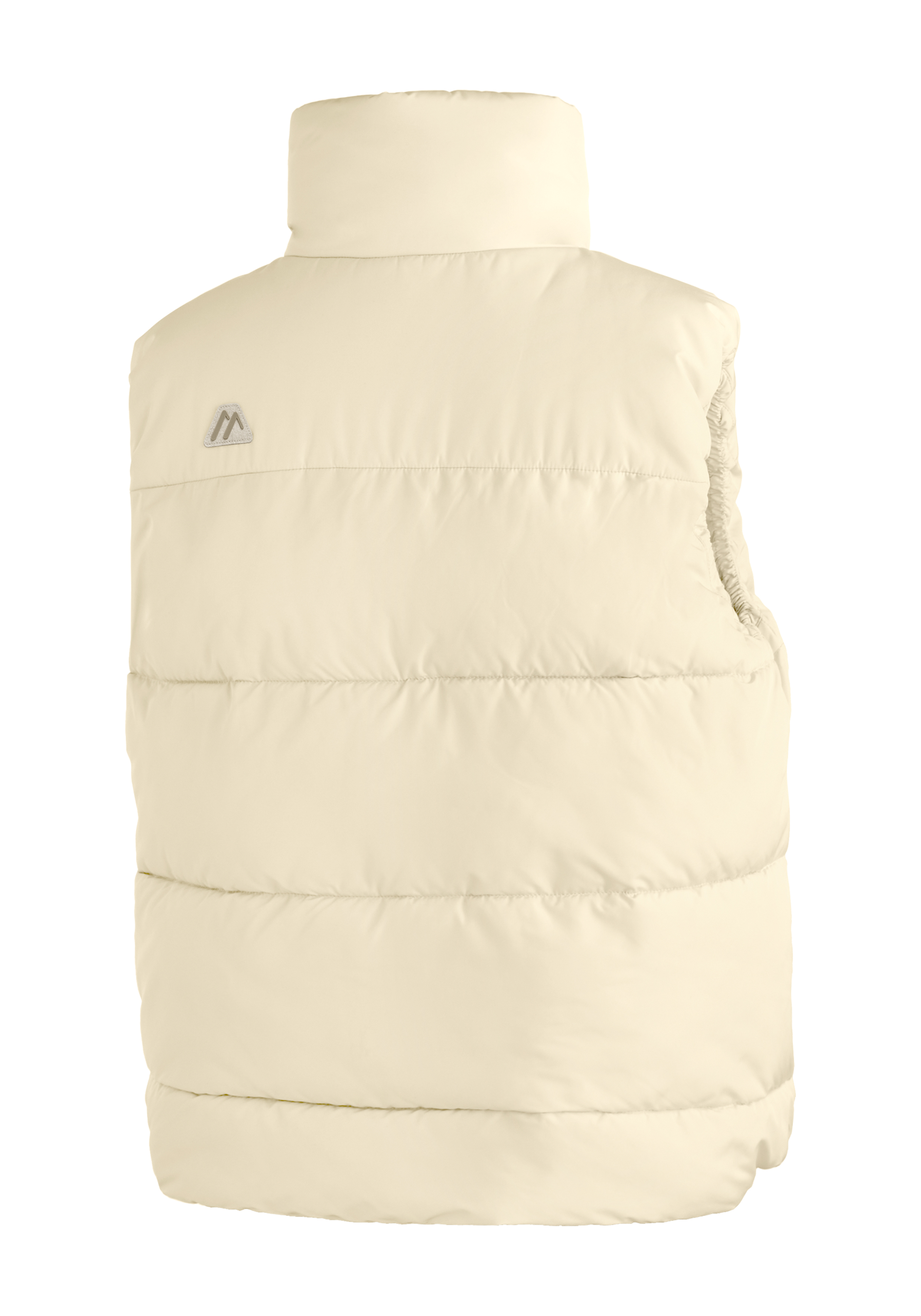 Daunenweste, Pufferweste, Ärmellose Jacke, Beige Weste, Wolkenflauschig
