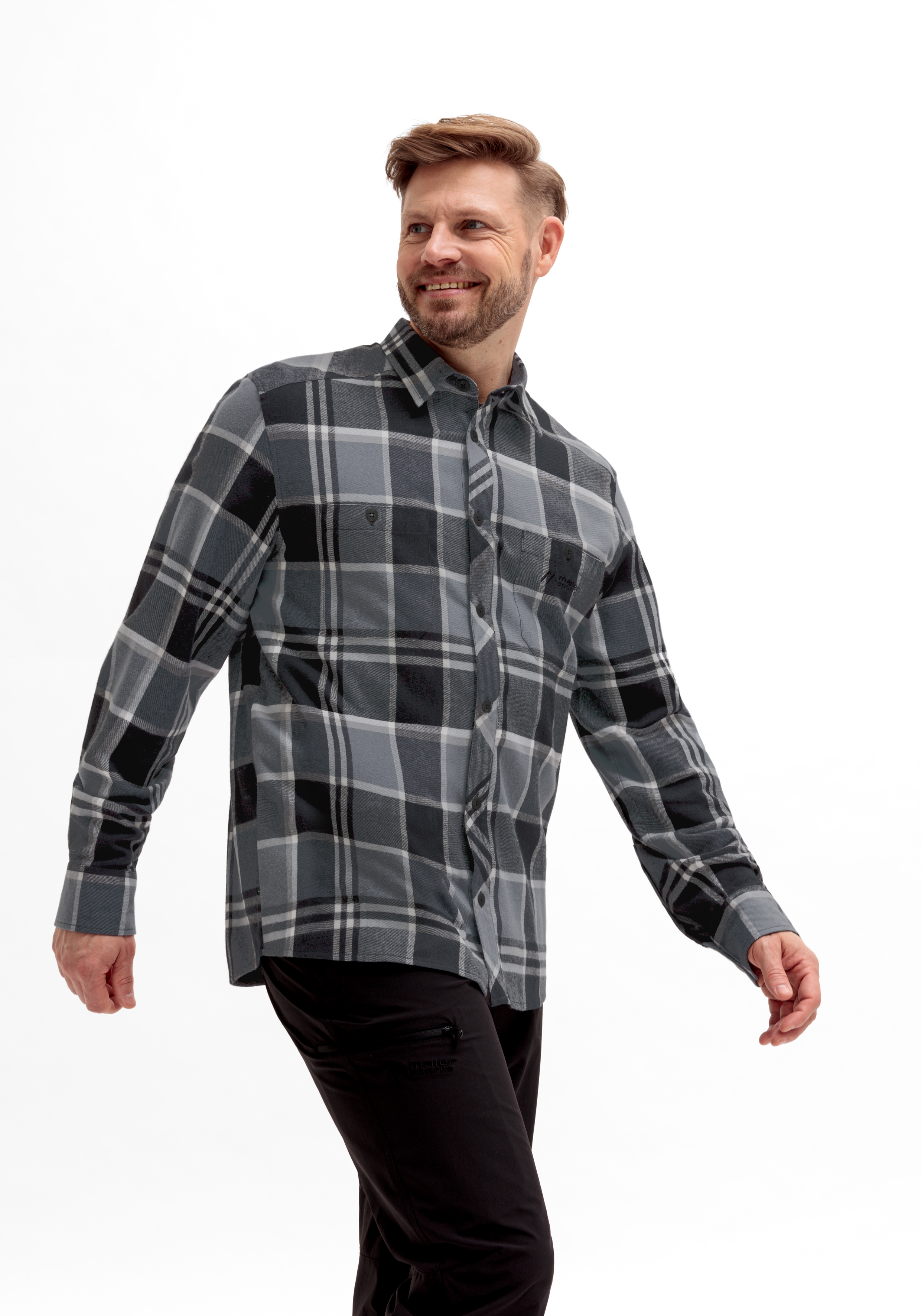 Hemd, Langarm, Kleid, Hemd, Mann, Person