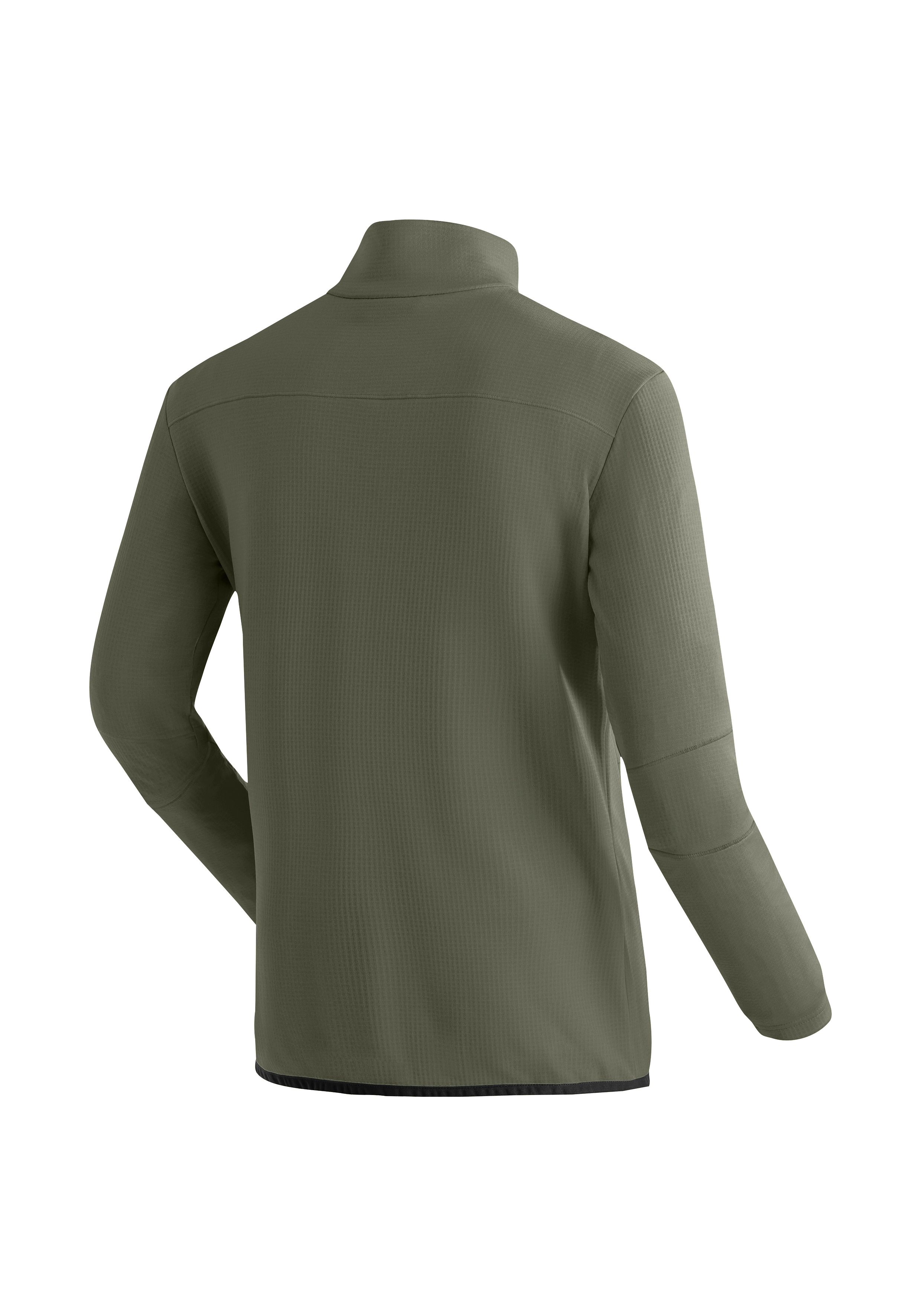 Sinaia M jacke, fleece, olivgrün, langarm, reissfestigkeit