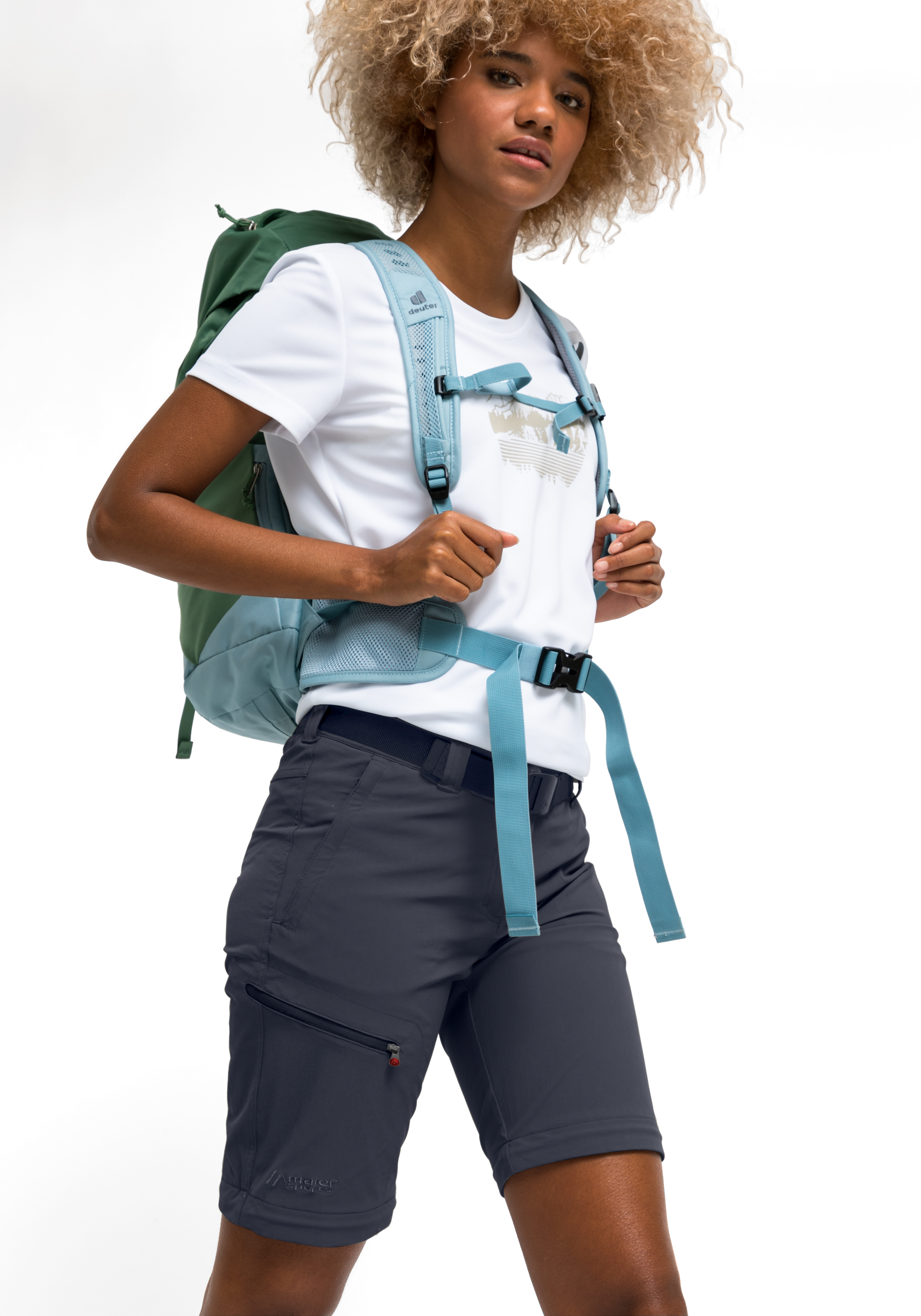 Kurze Hose, Weste, Tasche, Rucksack, Person, Kurze Hose, Tasche, Person, Weste, Rucksack