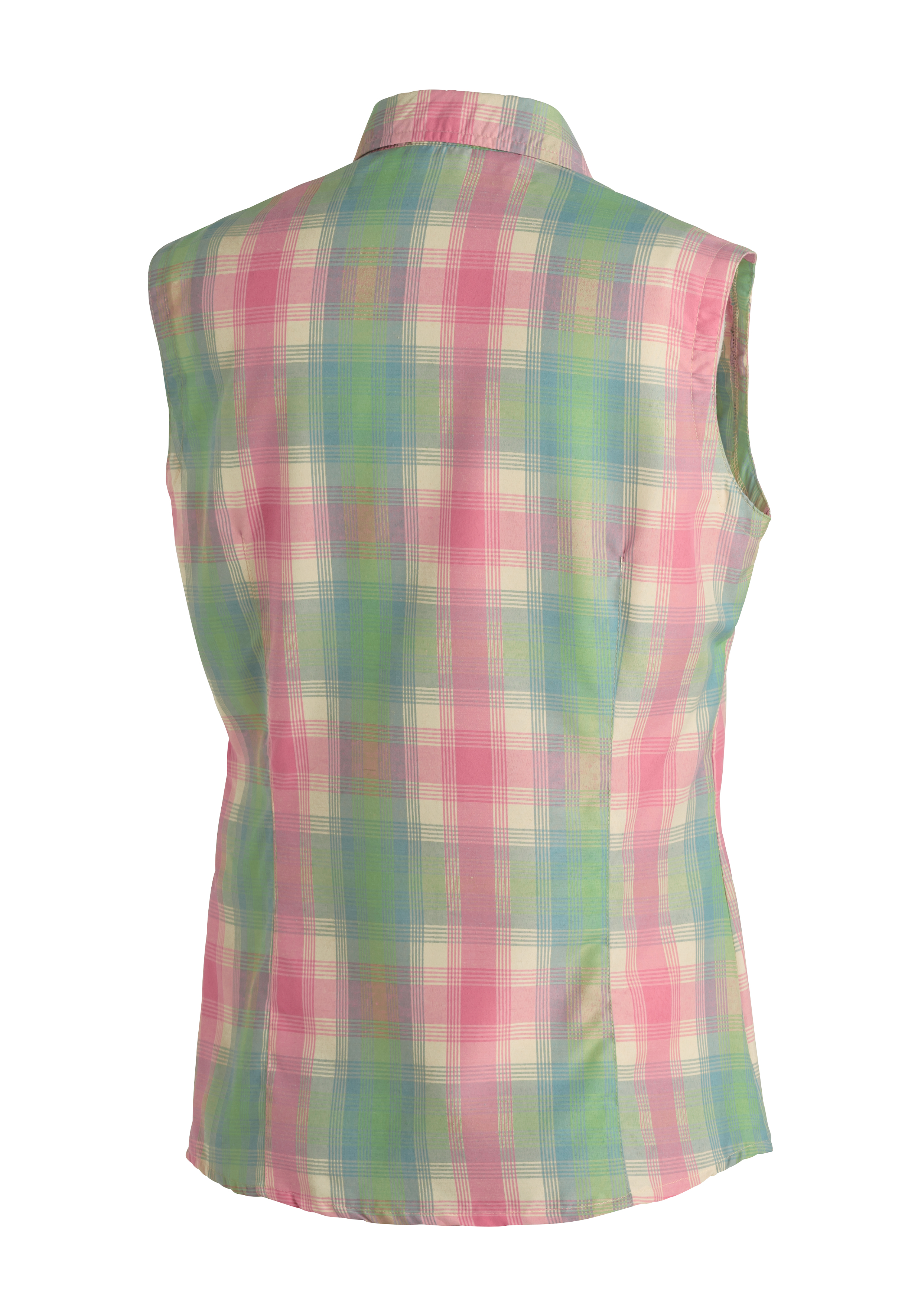 Plaid, Weste, Multicolor, Sommerschnitt, ohne_marke