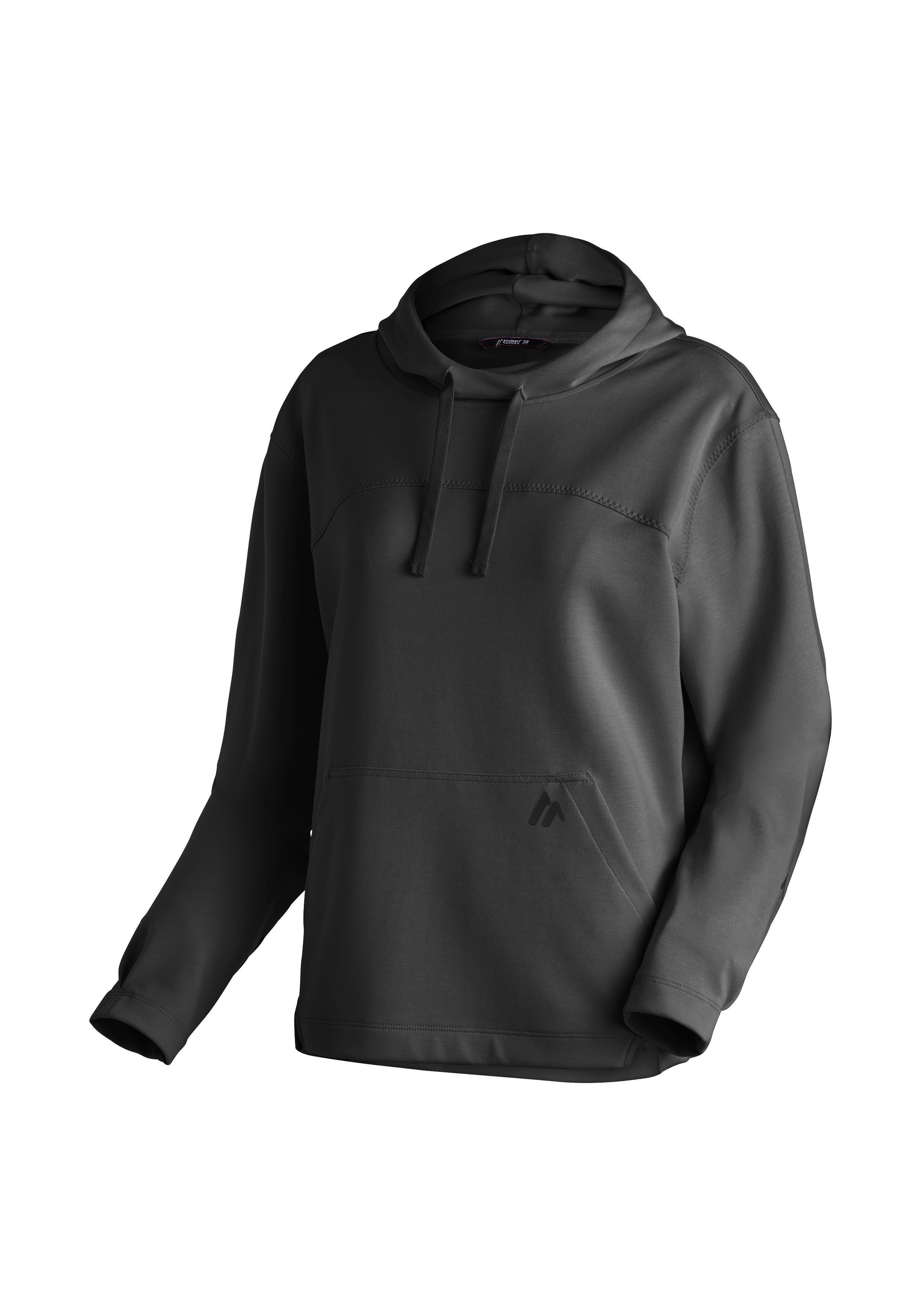 Hoodie, Pullover, Kapuzenpullover, Dunkelgrau, Kängurutasche