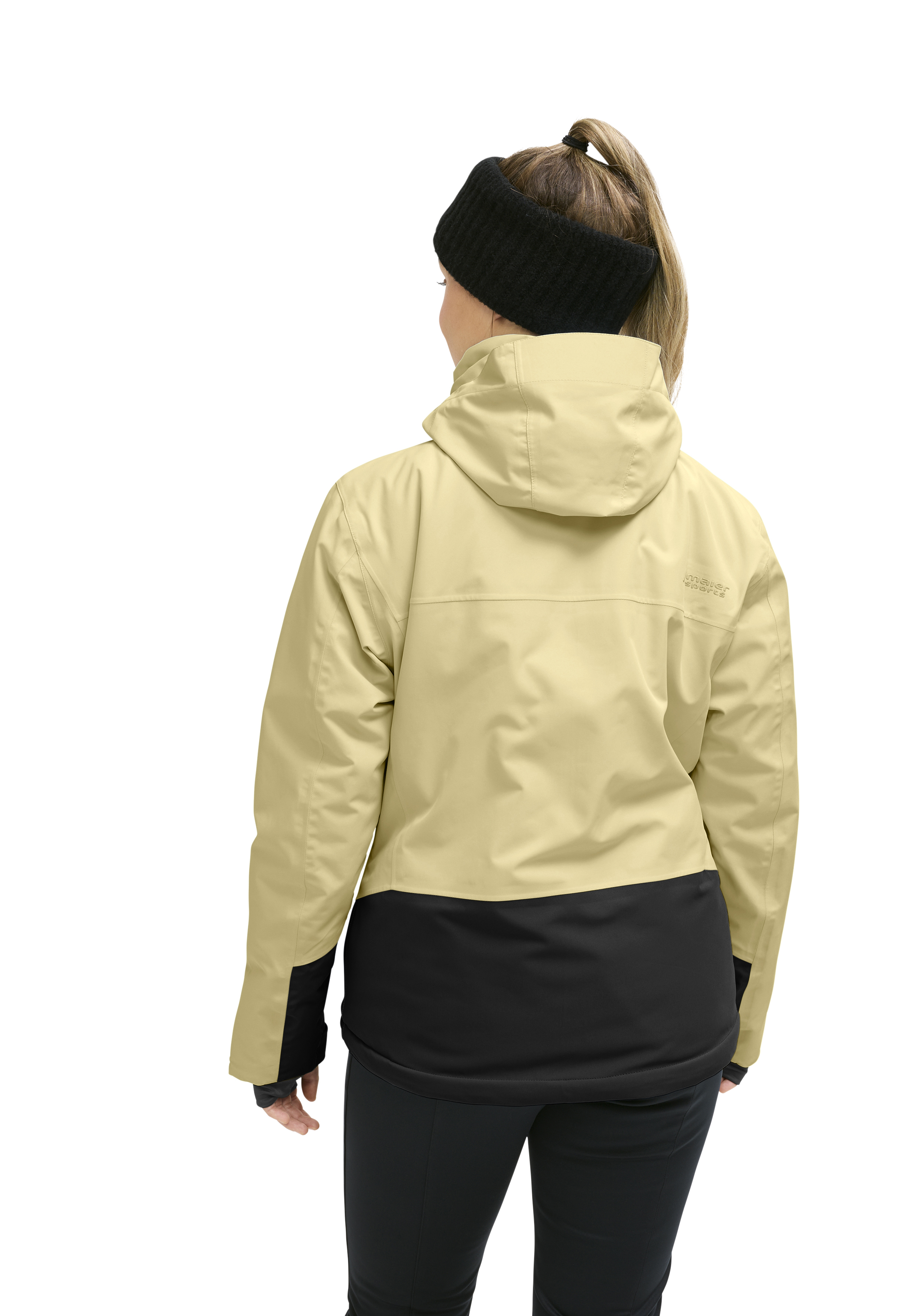 Jakke, Herdejakke, Beige, Hoodie, Reißverschluss?