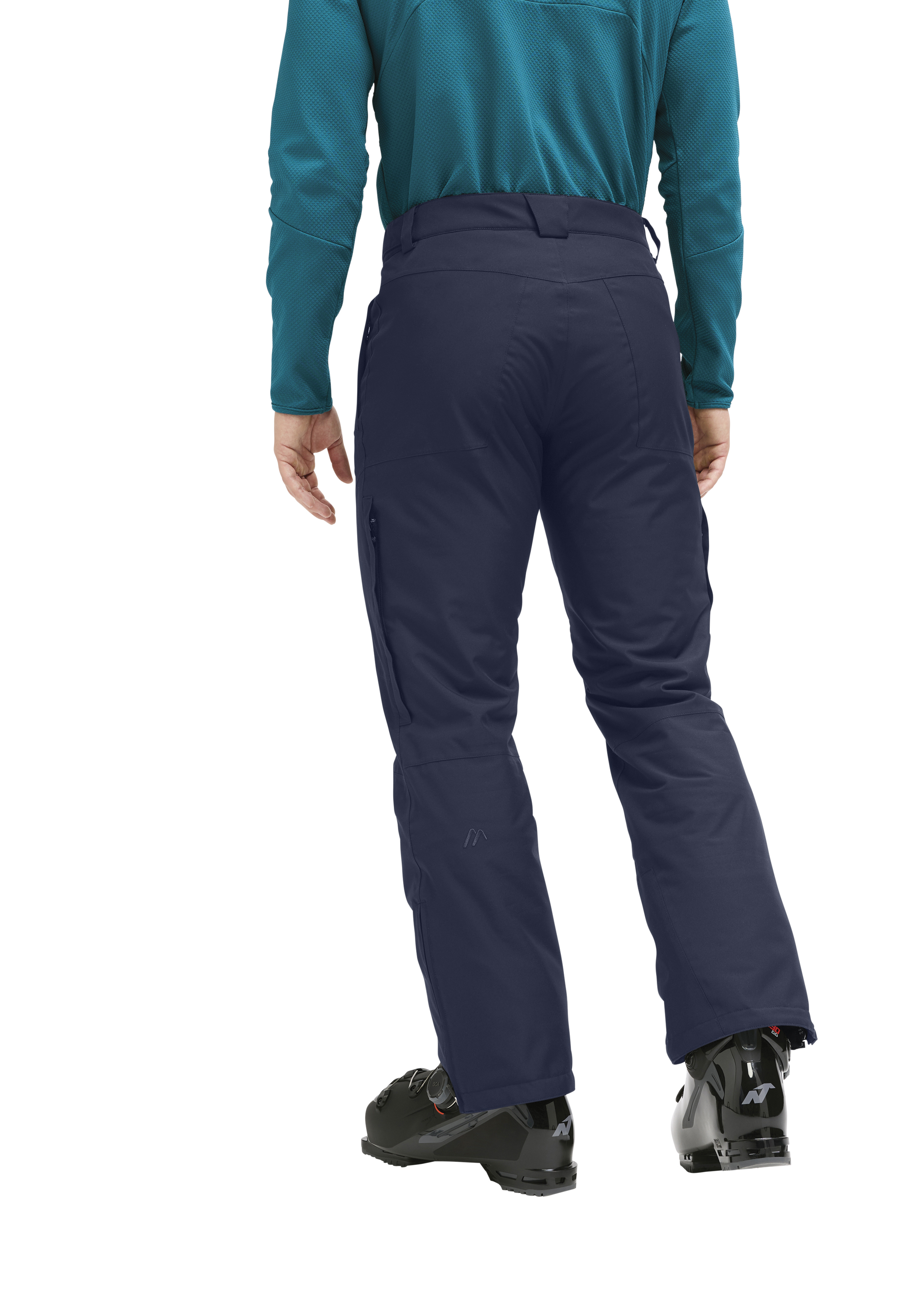 Hose, Fahrradhose, Outdoorhose, Navy, Reißverschlusstasche
