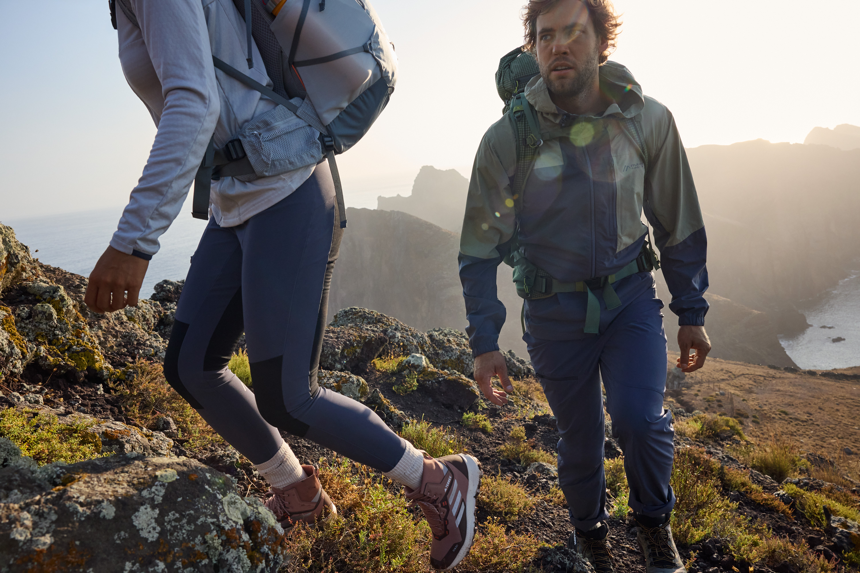 Wandern, Person, Gehen, Tasche, Mann