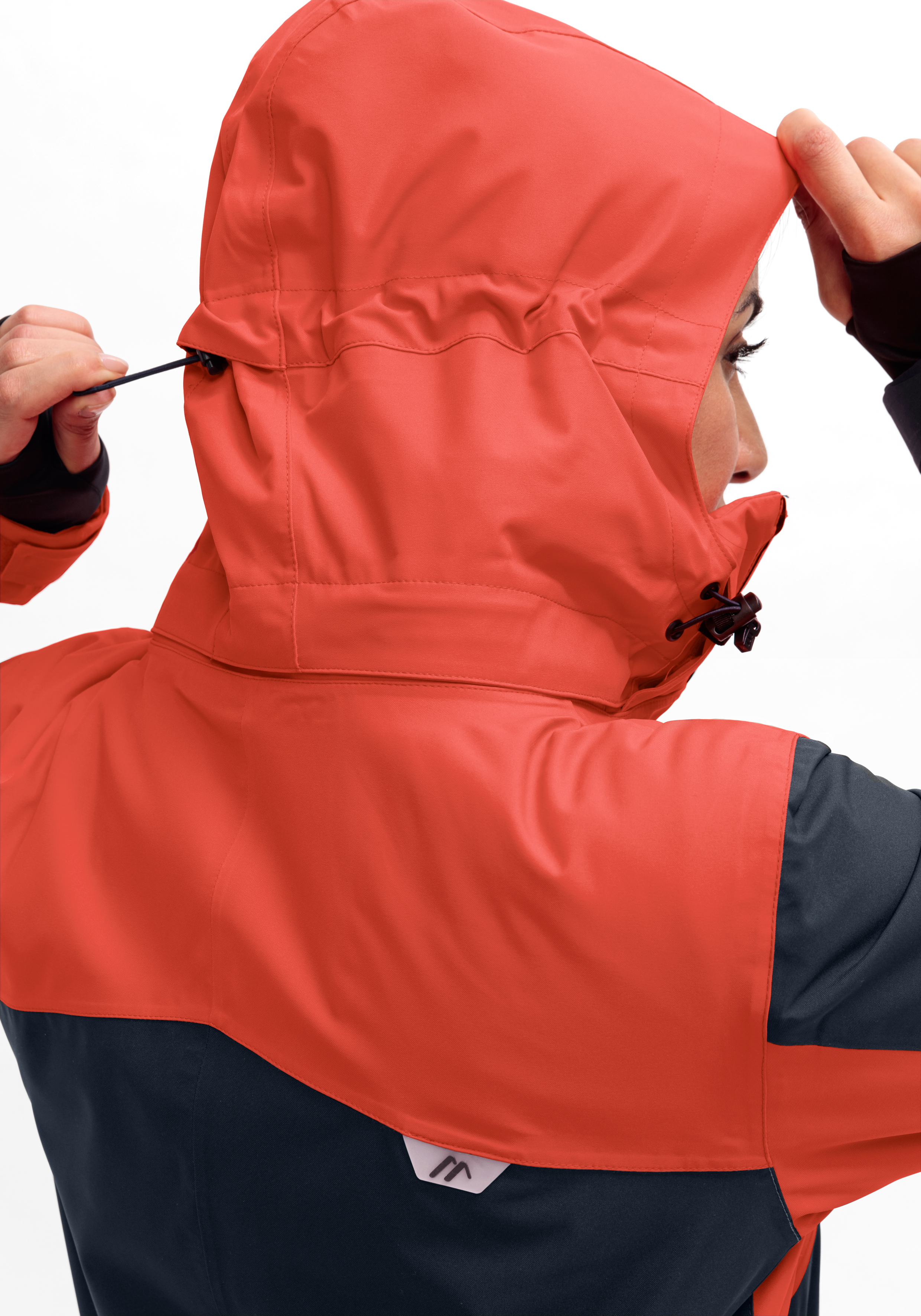 Mantel, Kapuze, Kapuzenpulli, Jacke, Person