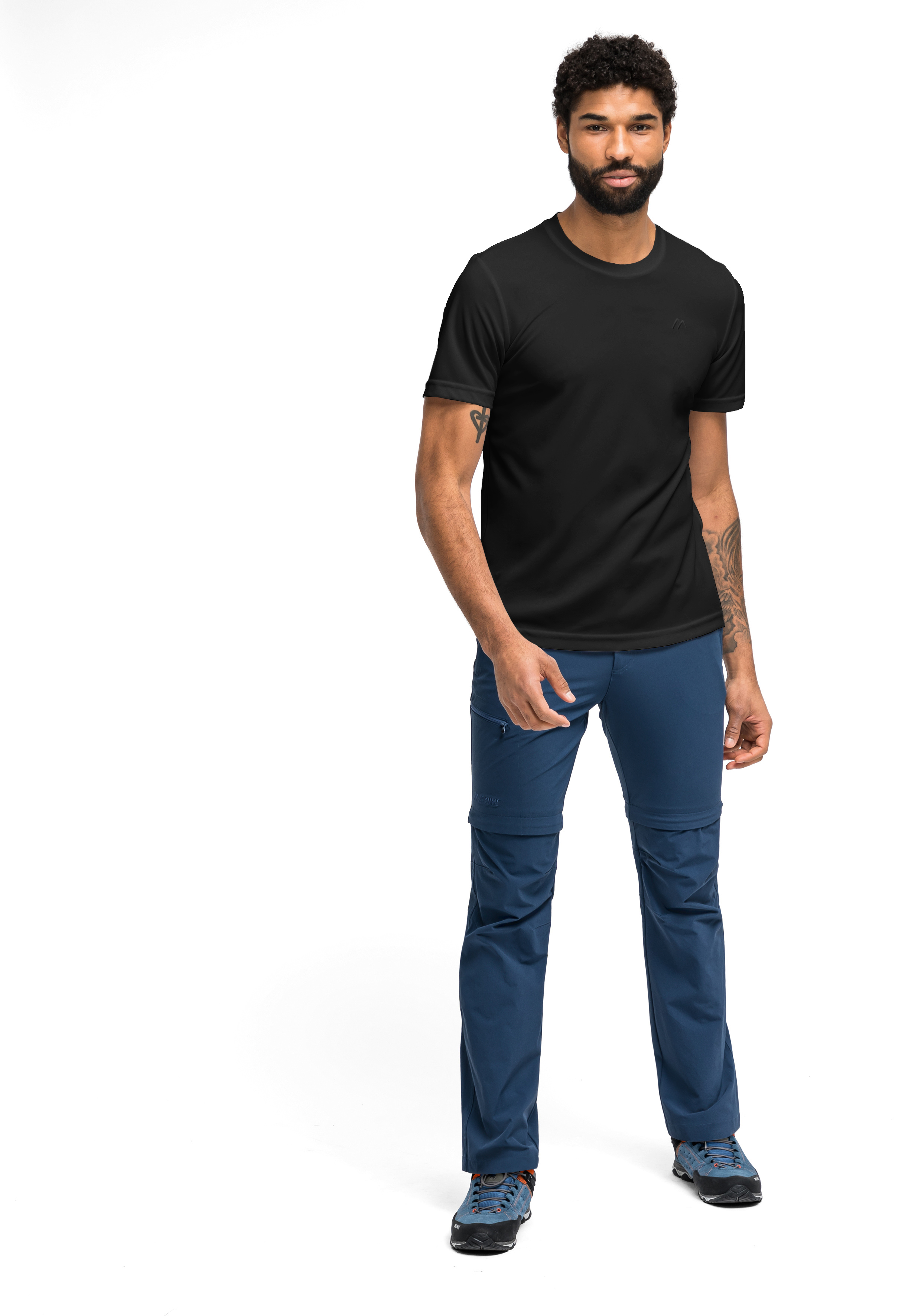 T-Shirt, Schwarz, Kurzarm, Kleidung, Hose, T-Shirt, Schwarz, Rundhals, Kurze Ärmel, Herren