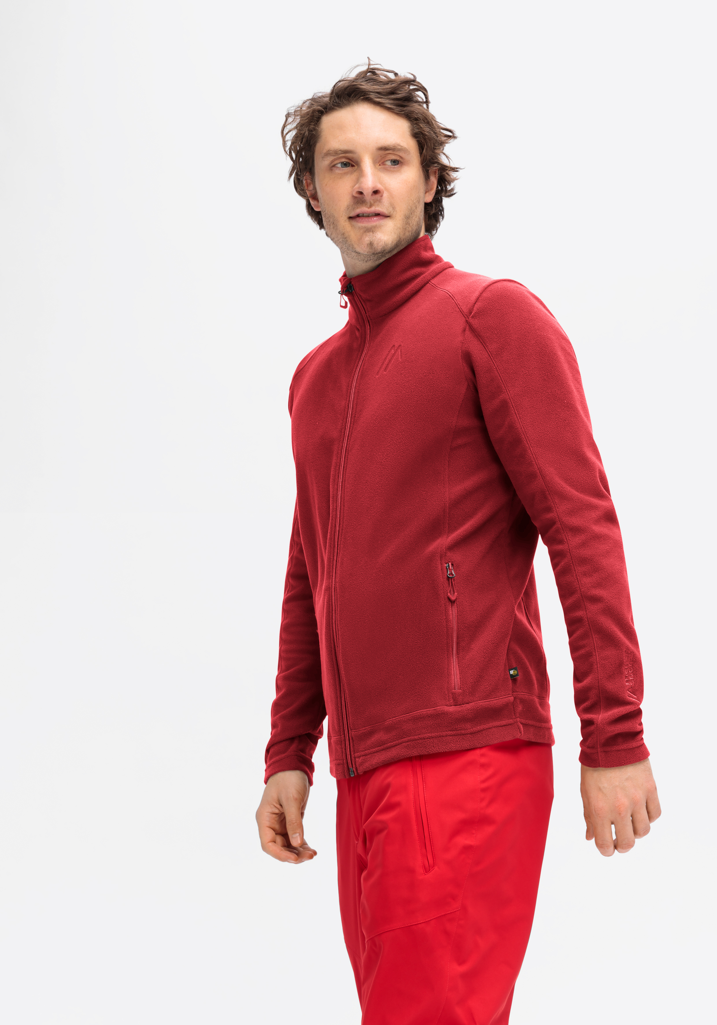 Langarm, Fleece, Erwachsener, Mann, Person