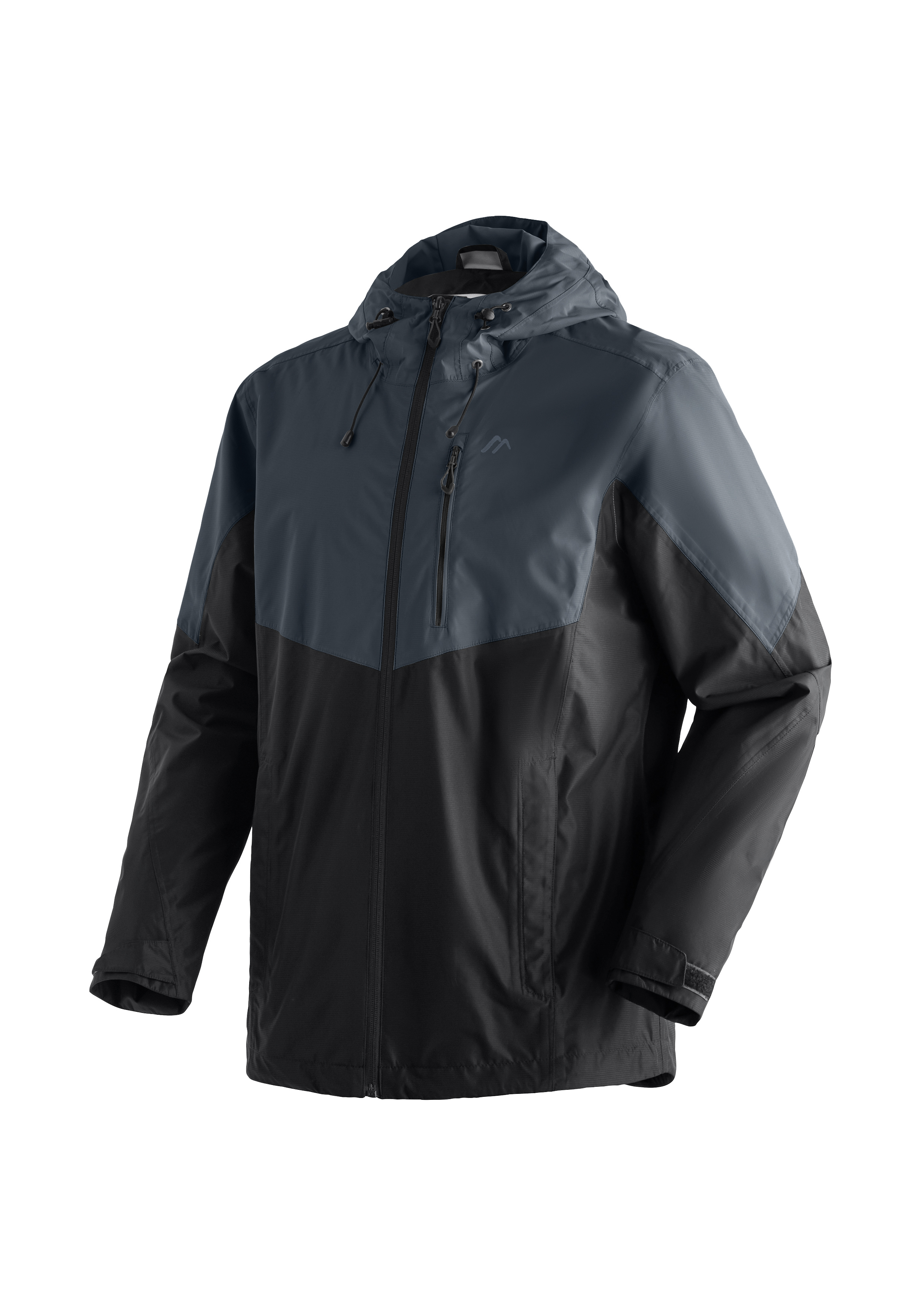 Schlufterkopf M Regenjacke, Herrenjacke, Softshell, Kapuze, Zweifarbig