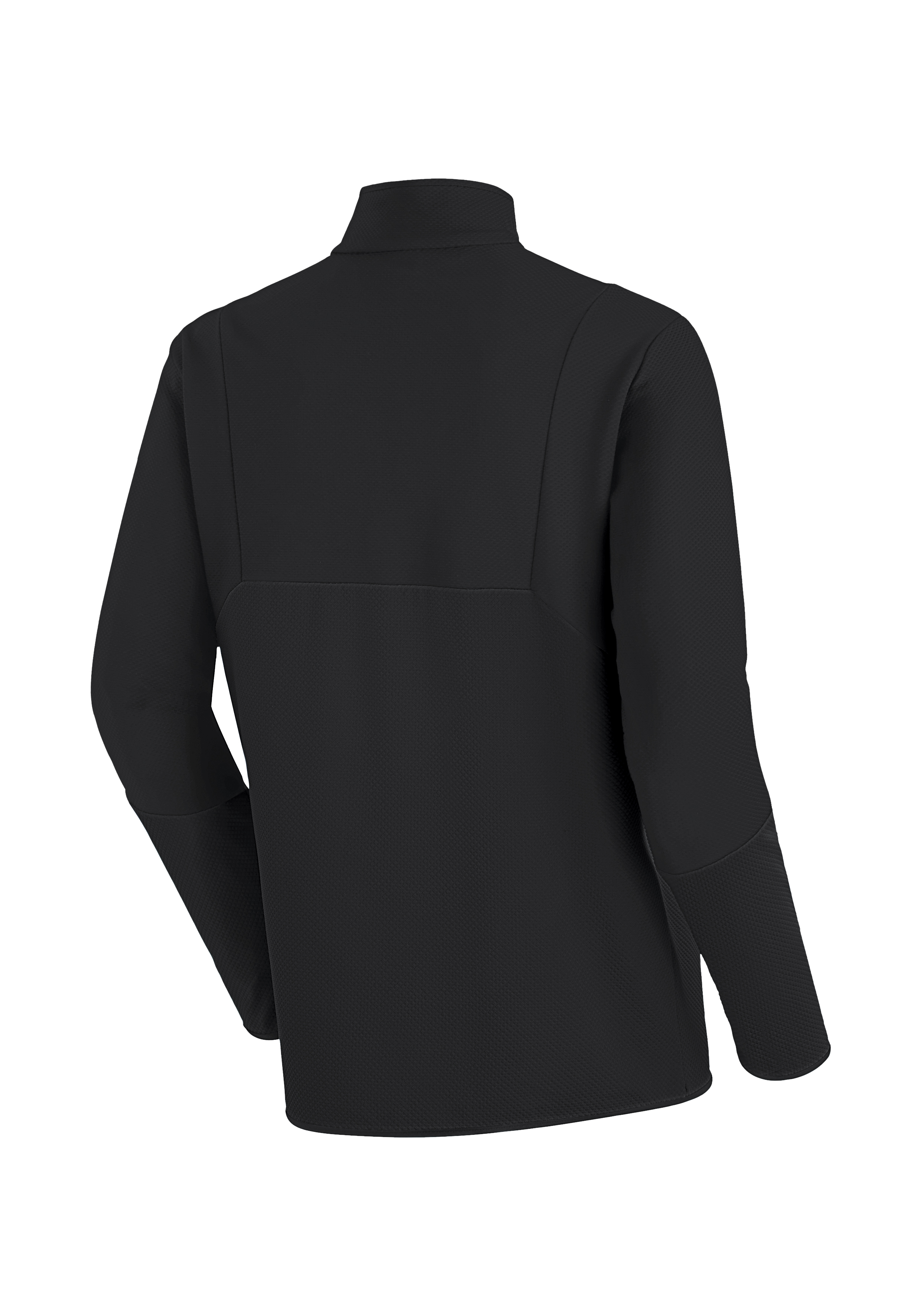 Lipno HZ M jacket, schwarz, langarm, kragen, rückenseite