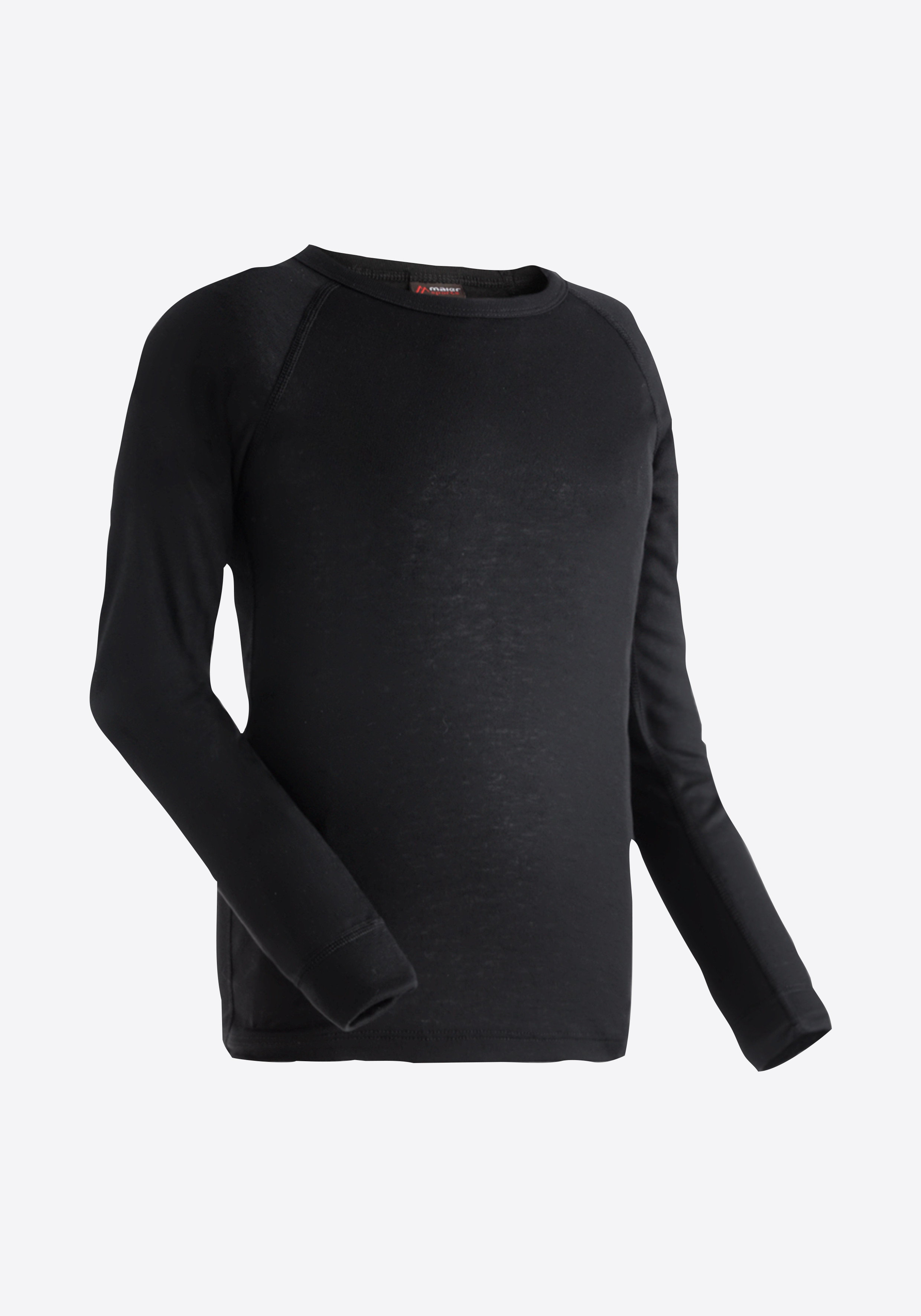 Bekleidung, Langarm, Ärmel, Strickwaren, Pullover, Pullover, Lange Ärmel, Schwarz, Rundhals, Uni-Farbe