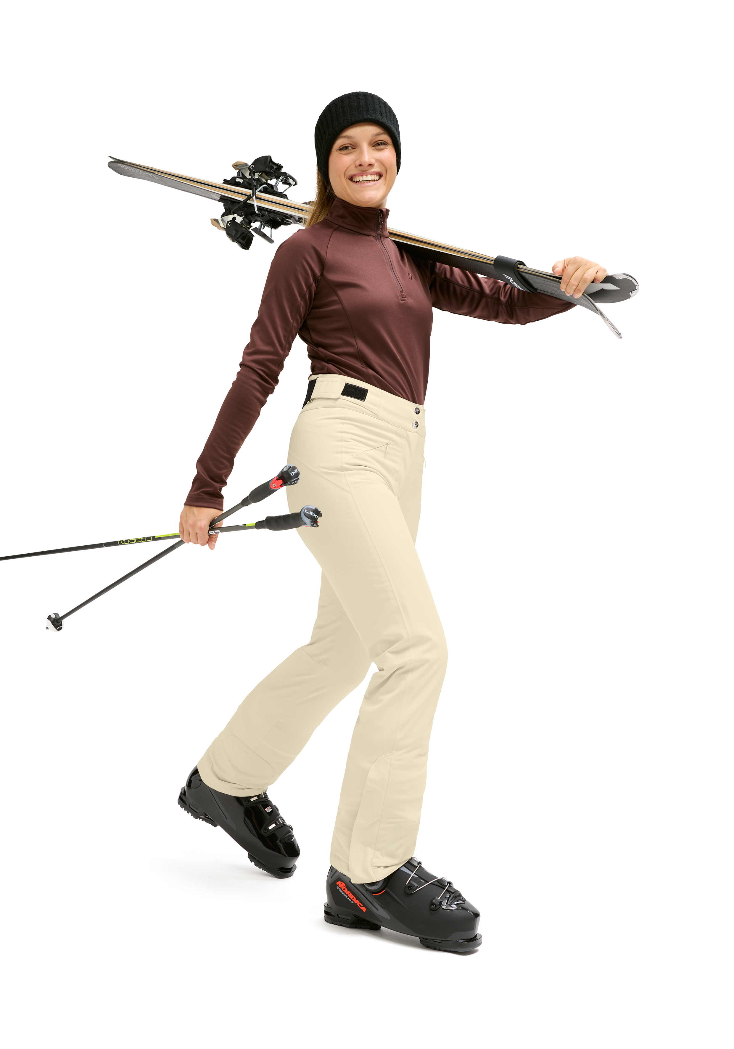 Allissia slim 3.0 Skihose, Skischuhe, Skibekleidung, Skier, Winteroutfit