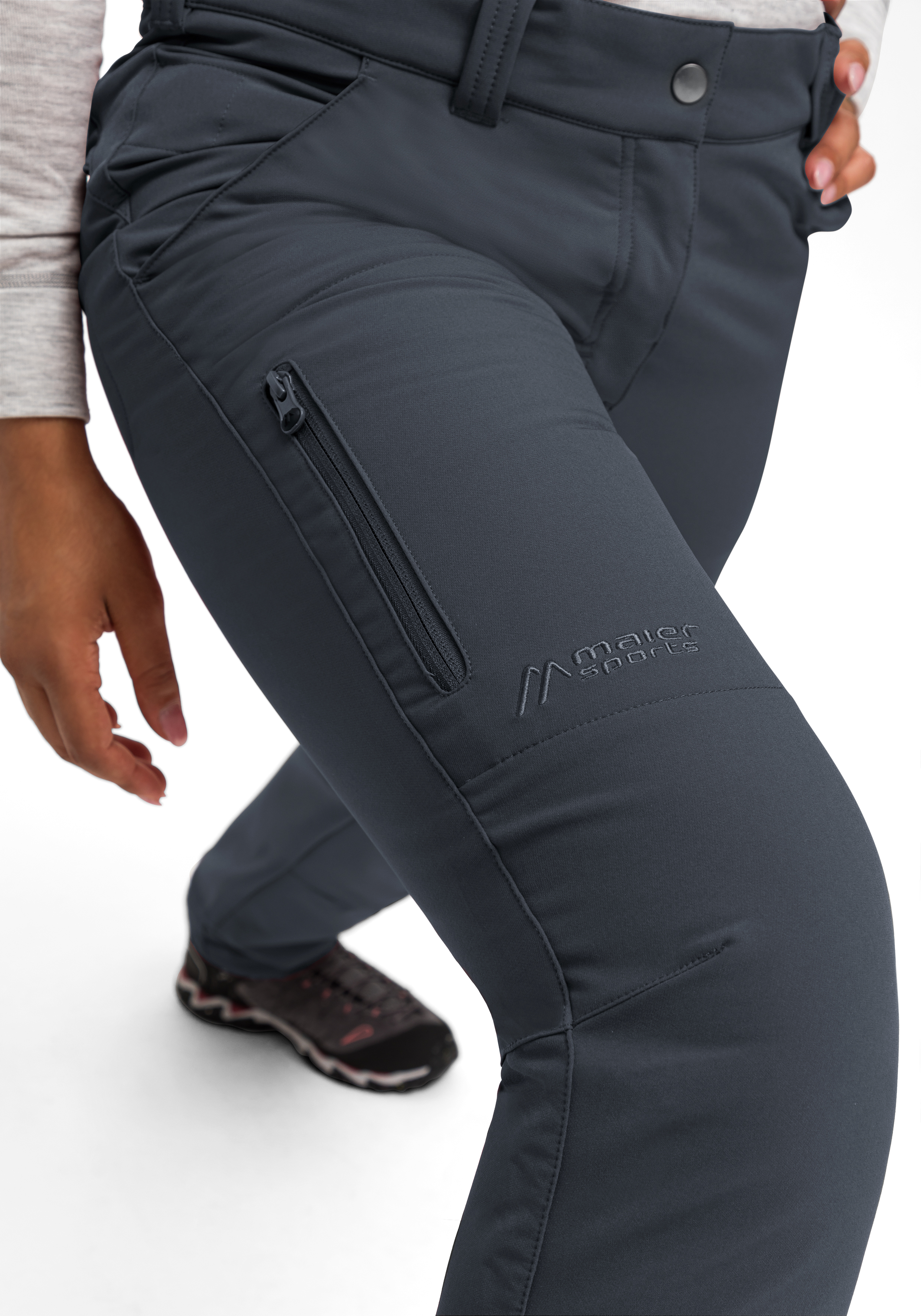 Helga Bekleidung, Hosen, Person, Jeans, Schuh, hosen, slim-fit, reissverschluss, twill, maier sports