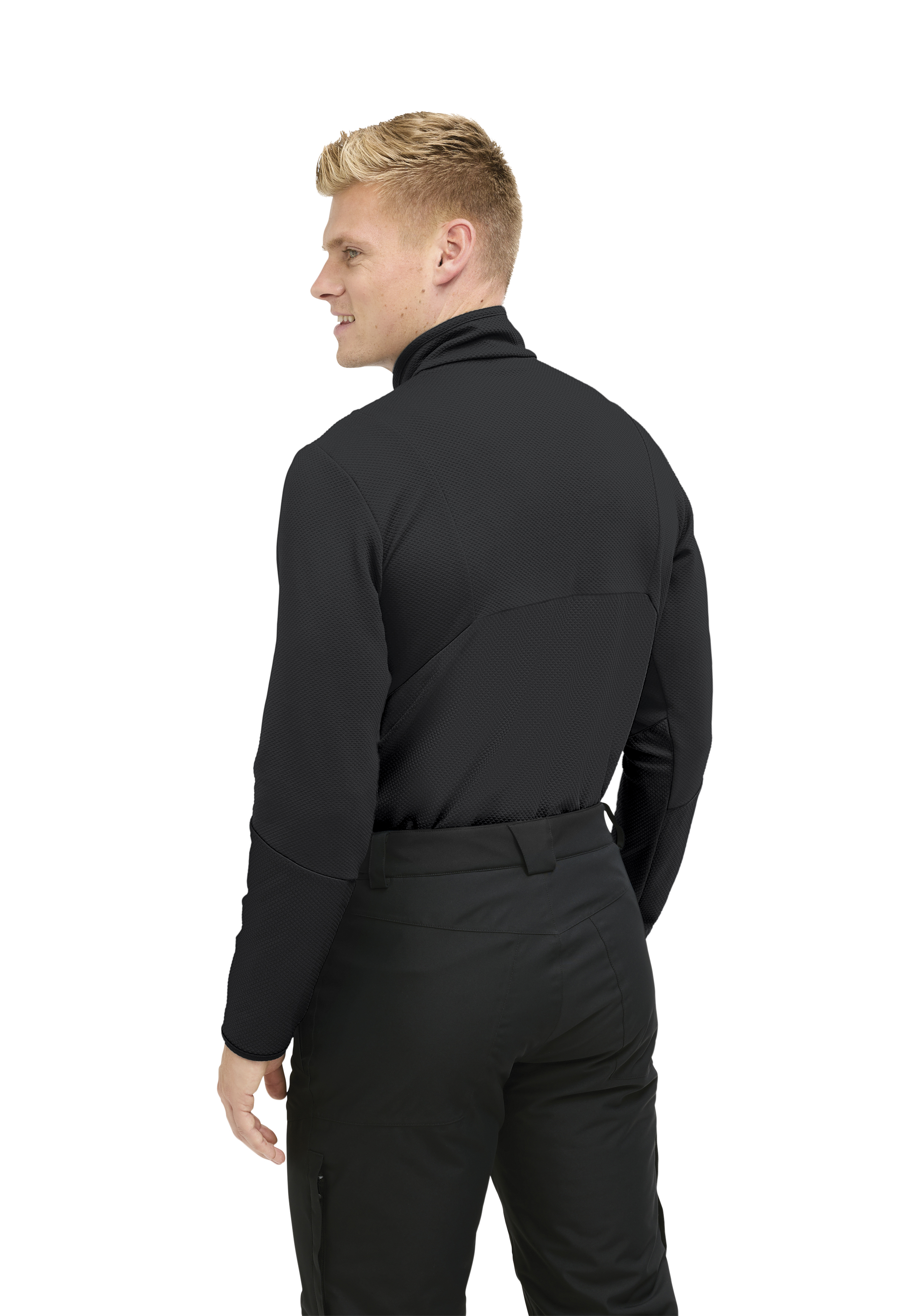 jacke, fahrradjacke?, softshell?, twill?, schwarz