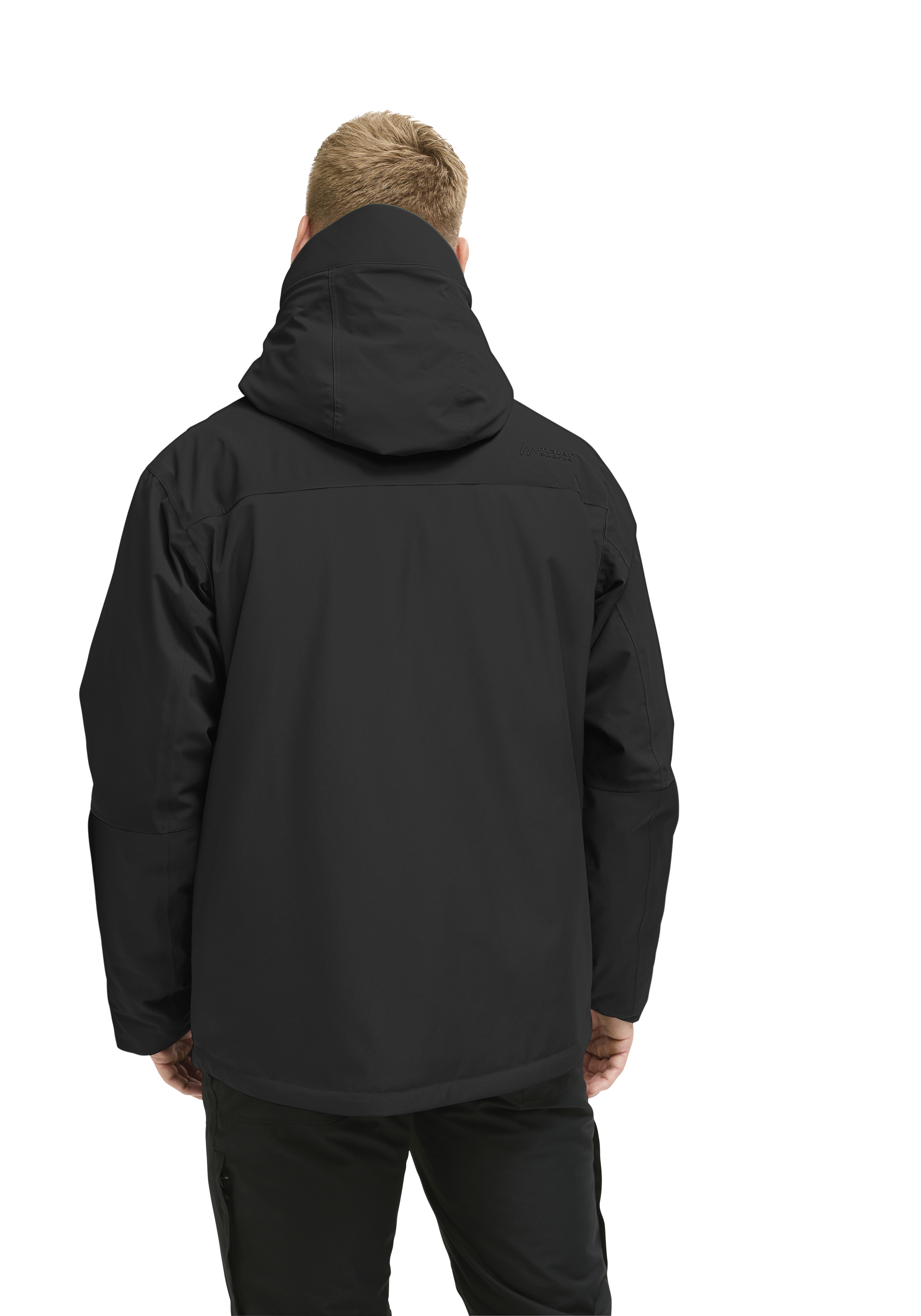 Hoodie jacket, Herren jacket, Schwarz, Regenjacke, Kapuze