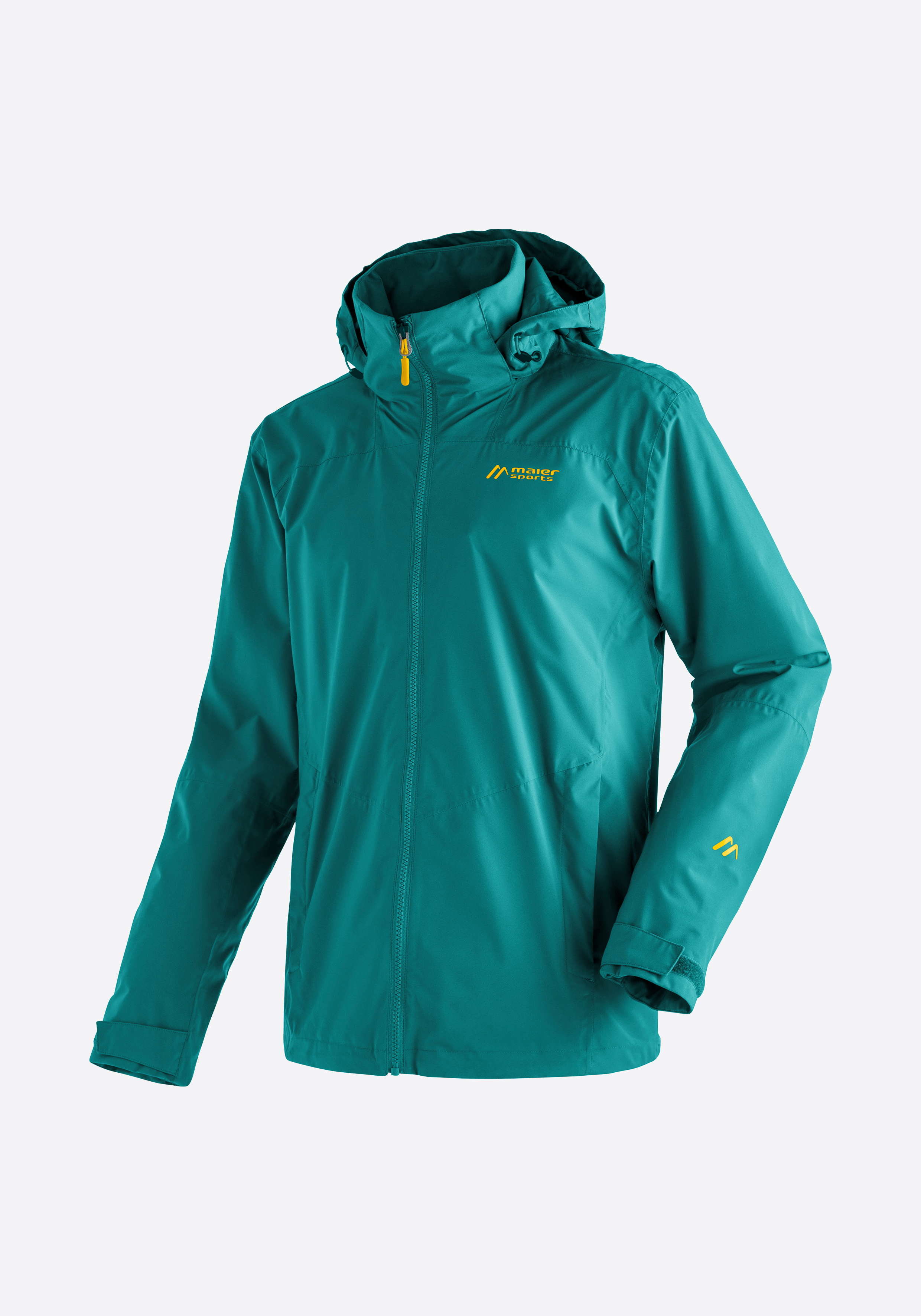 Metor rec M Bekleidung, Mantel, Jacke, Kapuzenpulli, Sweatshirt, Regenjacke, Hardshell, Teal, Reißverschluss, Kapuze