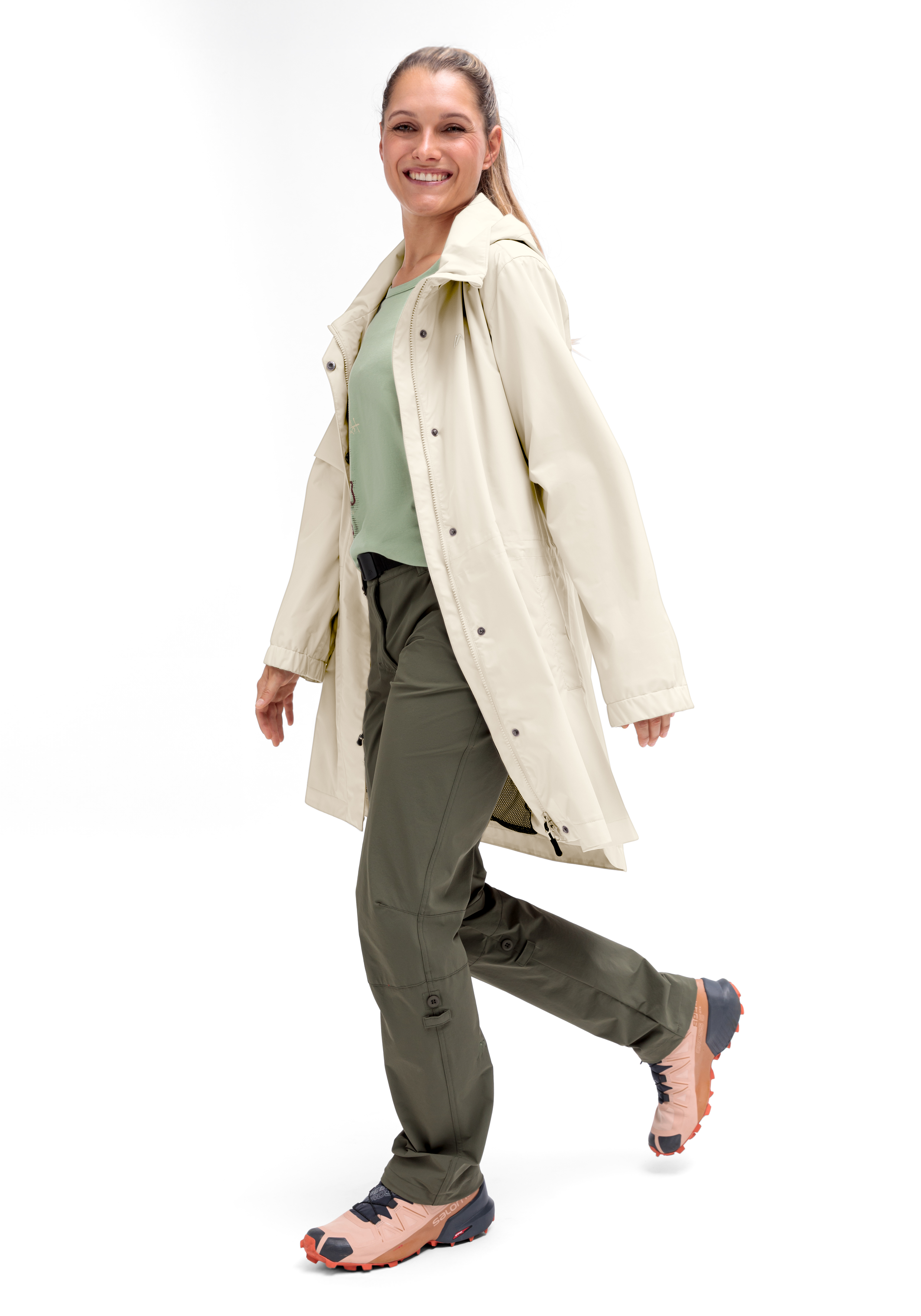 Regenjacke, Mantel, Beige, Jacke, Outdoor