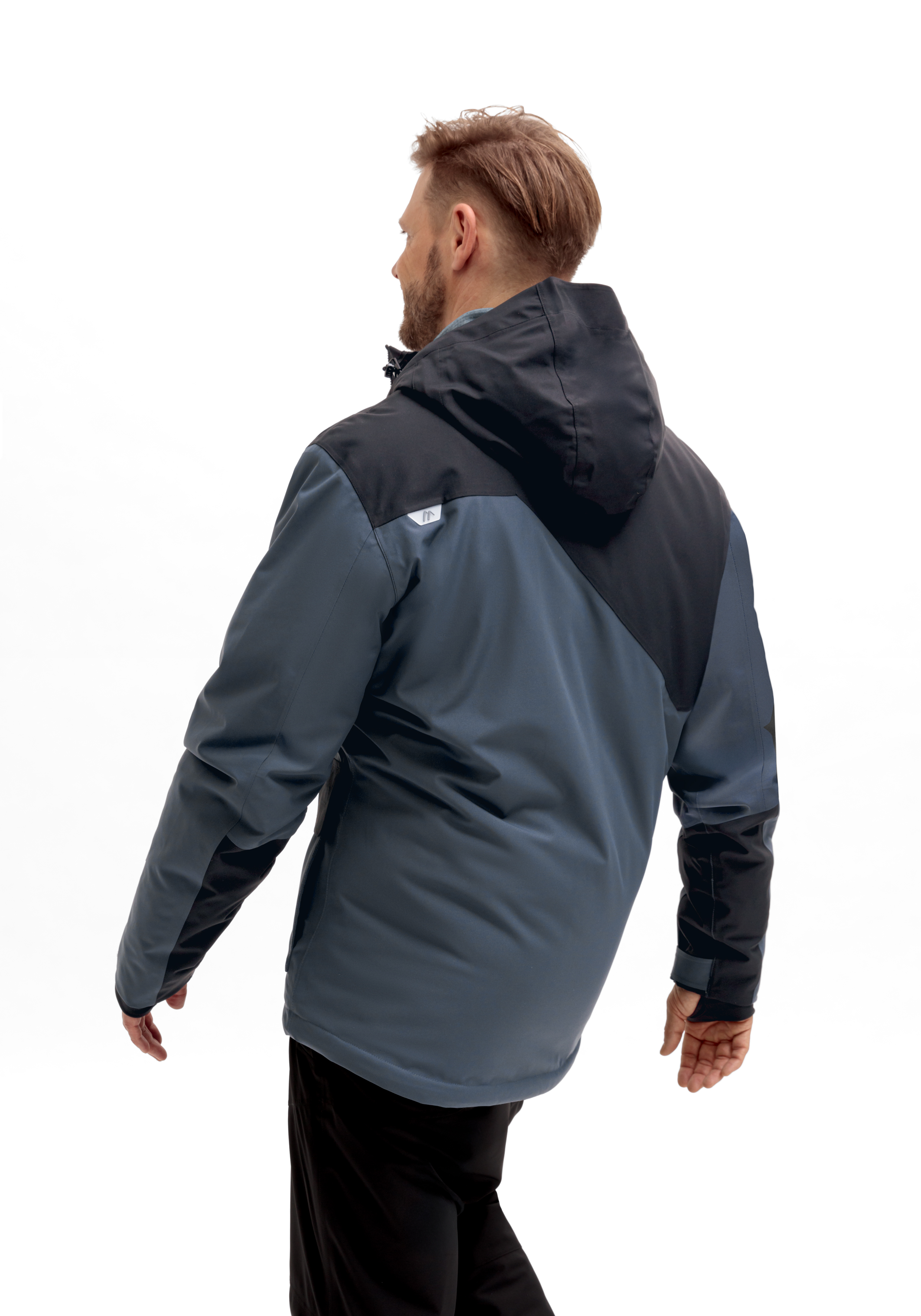 Mantel, Jacke, Langarm, Mann, Person