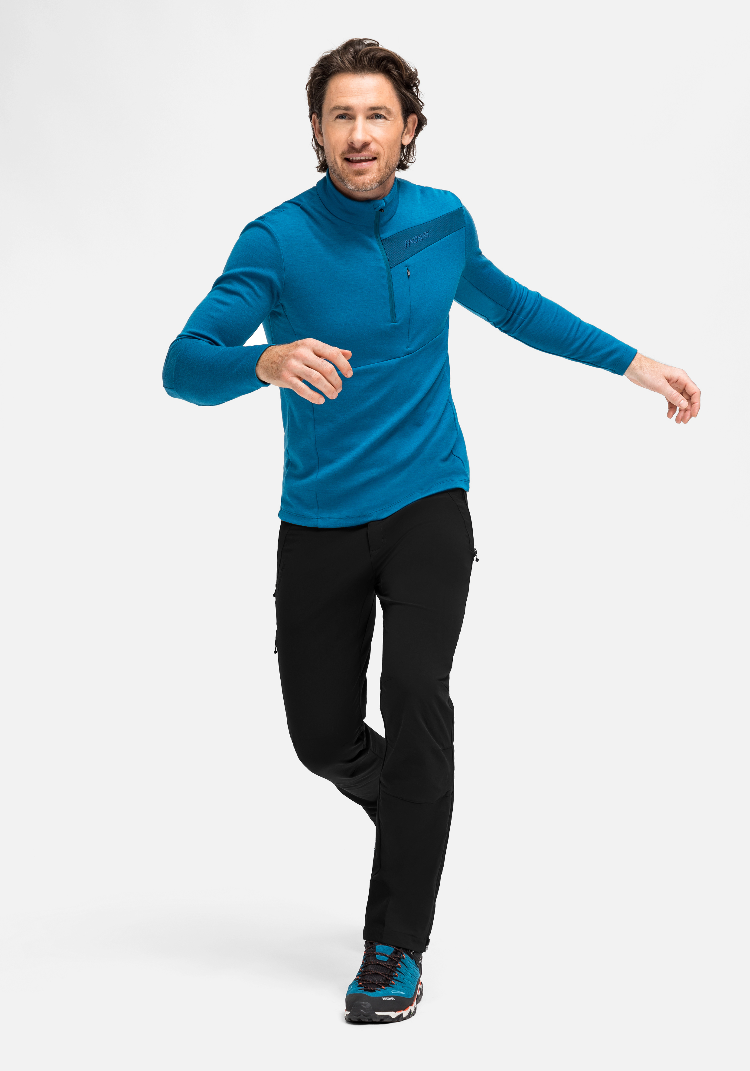 Naturno Langarm, Ärmel, Person, Gesicht, Kopf, Laufshirt, Pullover, Kapuzenshirt, Fleecepullover, Reißverschluss-Tasche