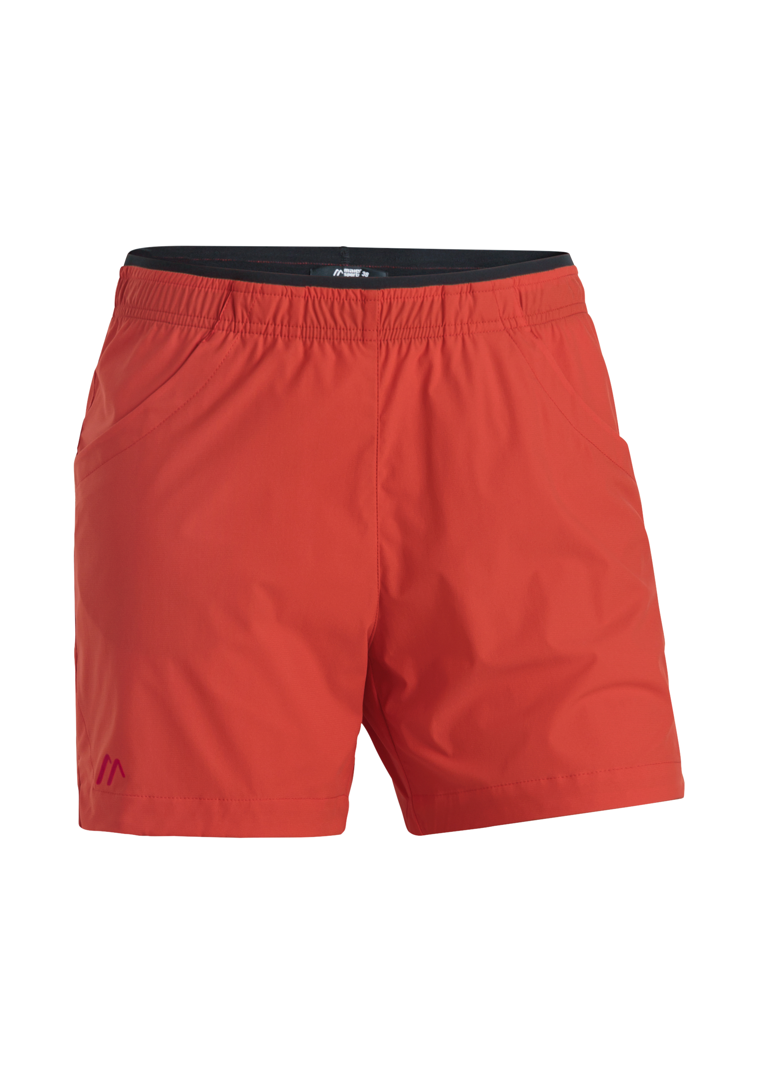 Hose, Shorts, Rot, sportlich, Taillenbund elastisch