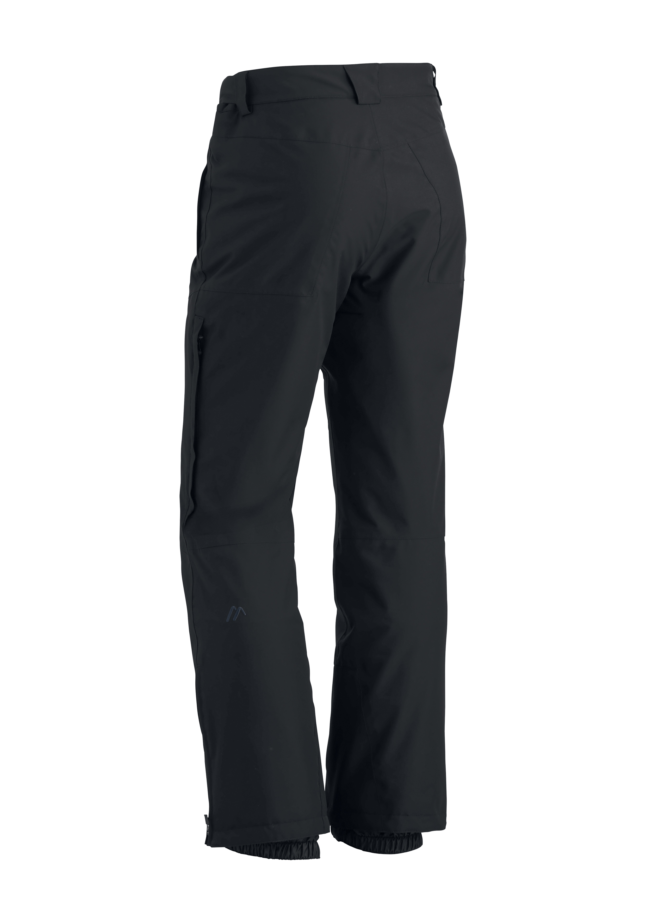 Hose, Softshell, Schwarz, Reißverschluss, Taschen