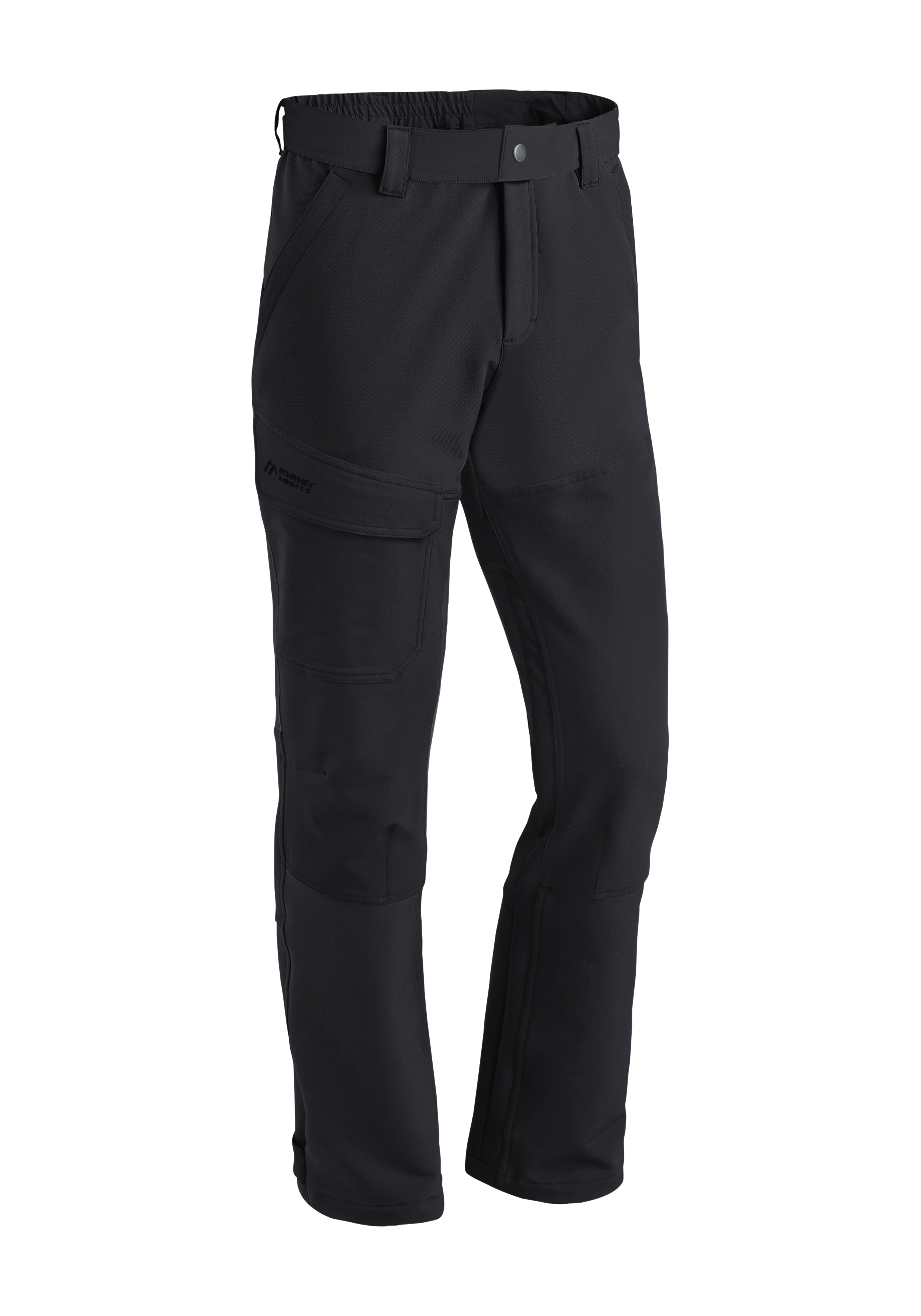 Hose, Outdoor, Gürtel, Cargo, Schwarz