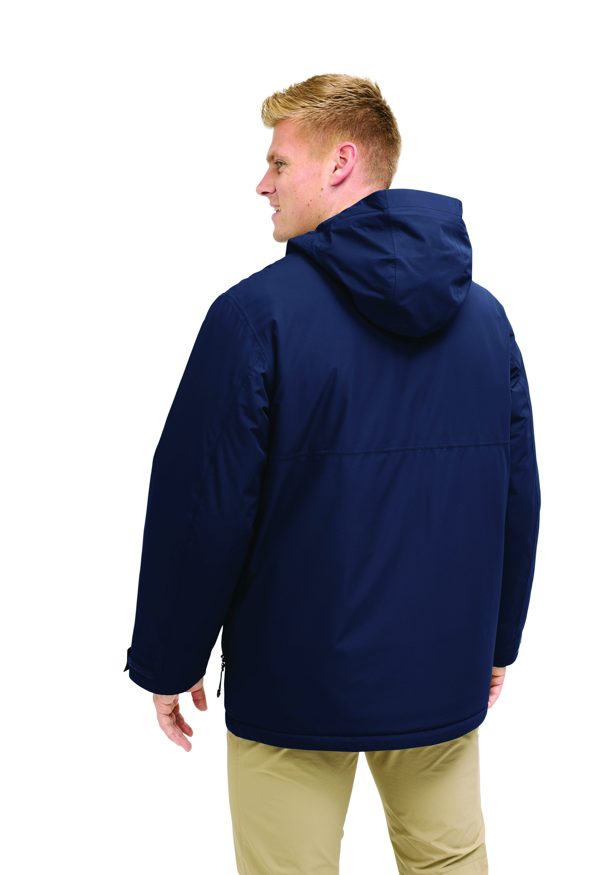 Walberla M Hoodie, Jacket, Navy blue, Hooded coat, Long sleeve jacket