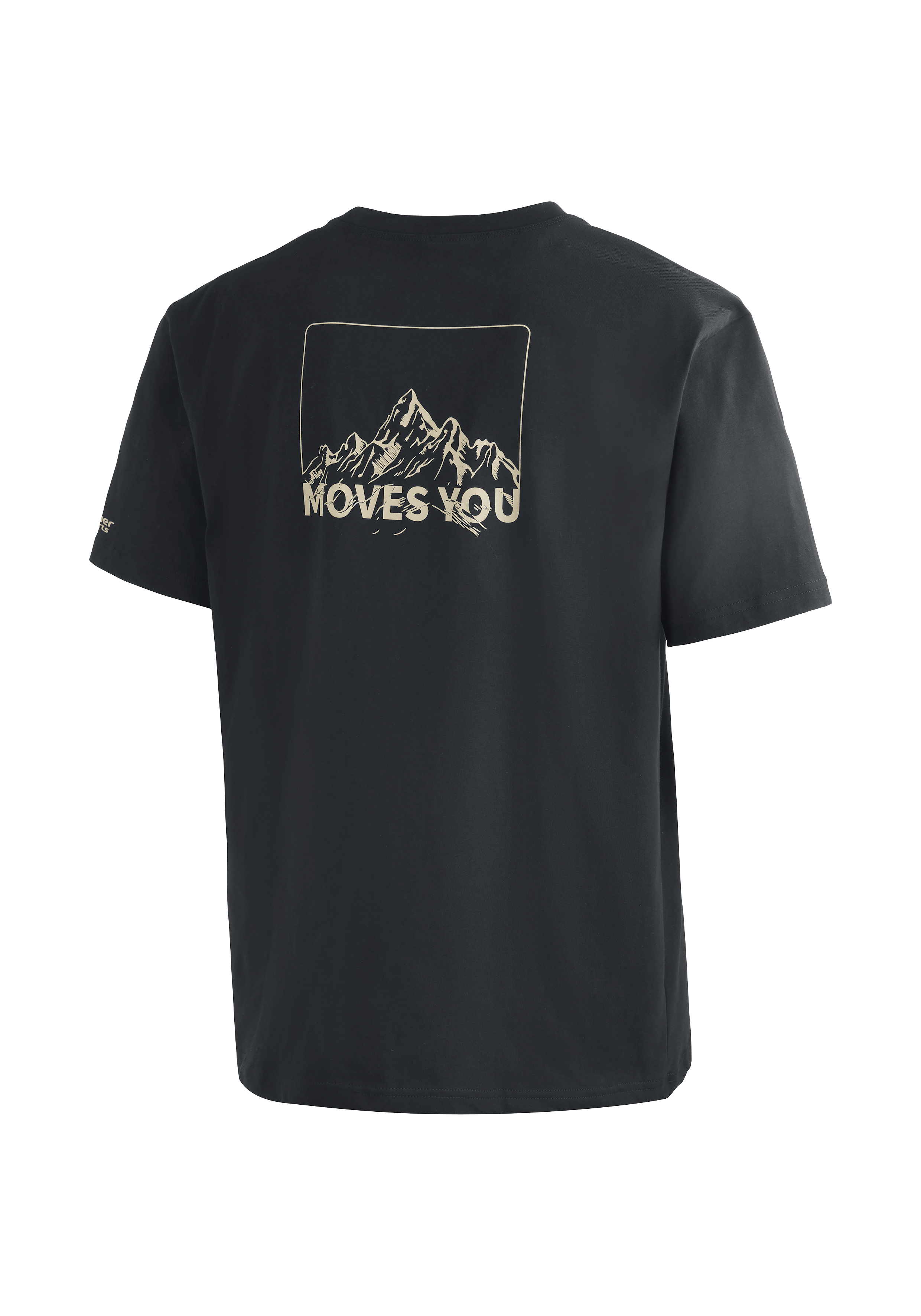 Bekleidung, T-shirt, Hemd, T-Shirt, Kurzarm, Rückenbedruck, Bergmotiv, unisex