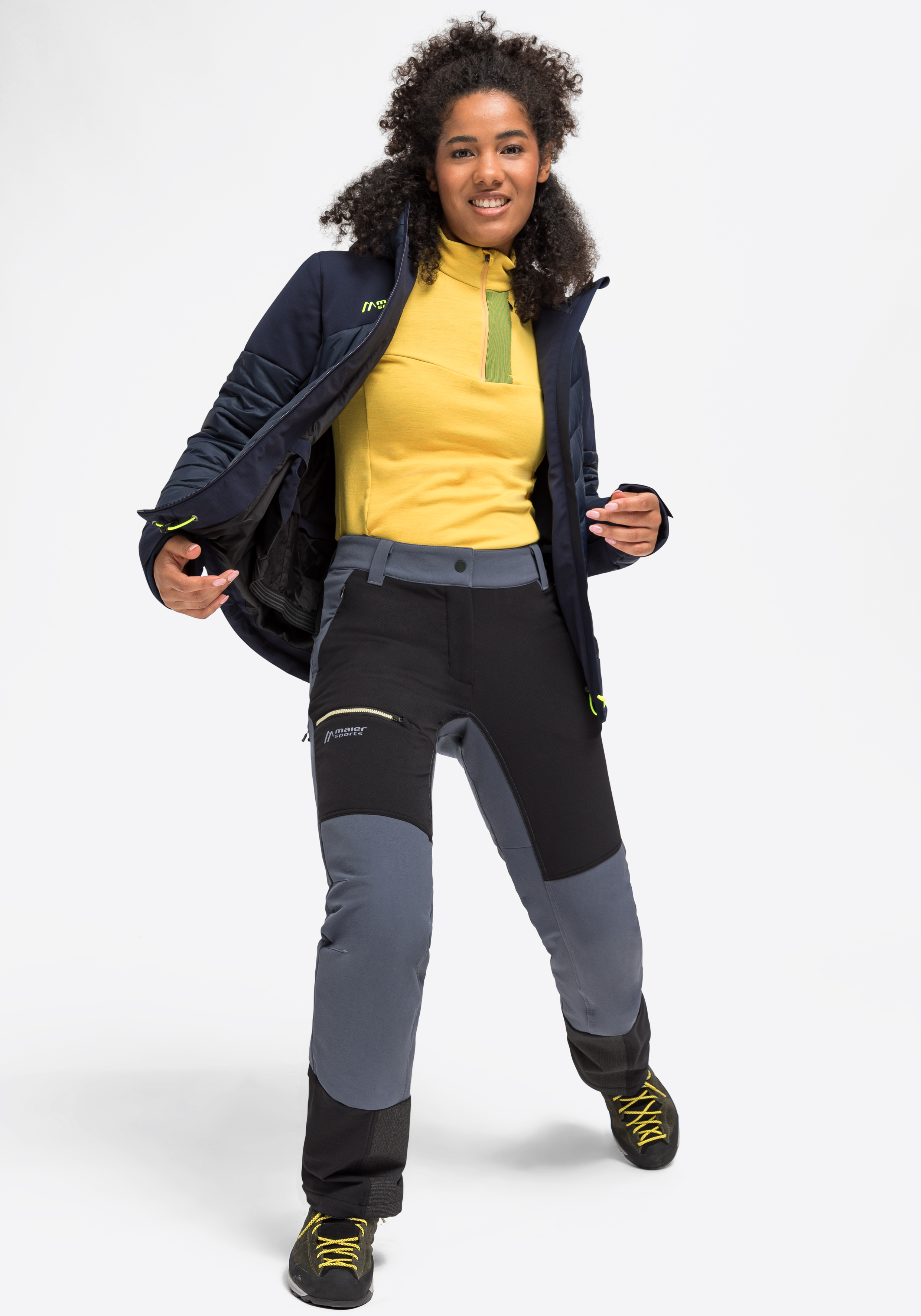 Mantel, Jacke, Langarm, Hosen, Person