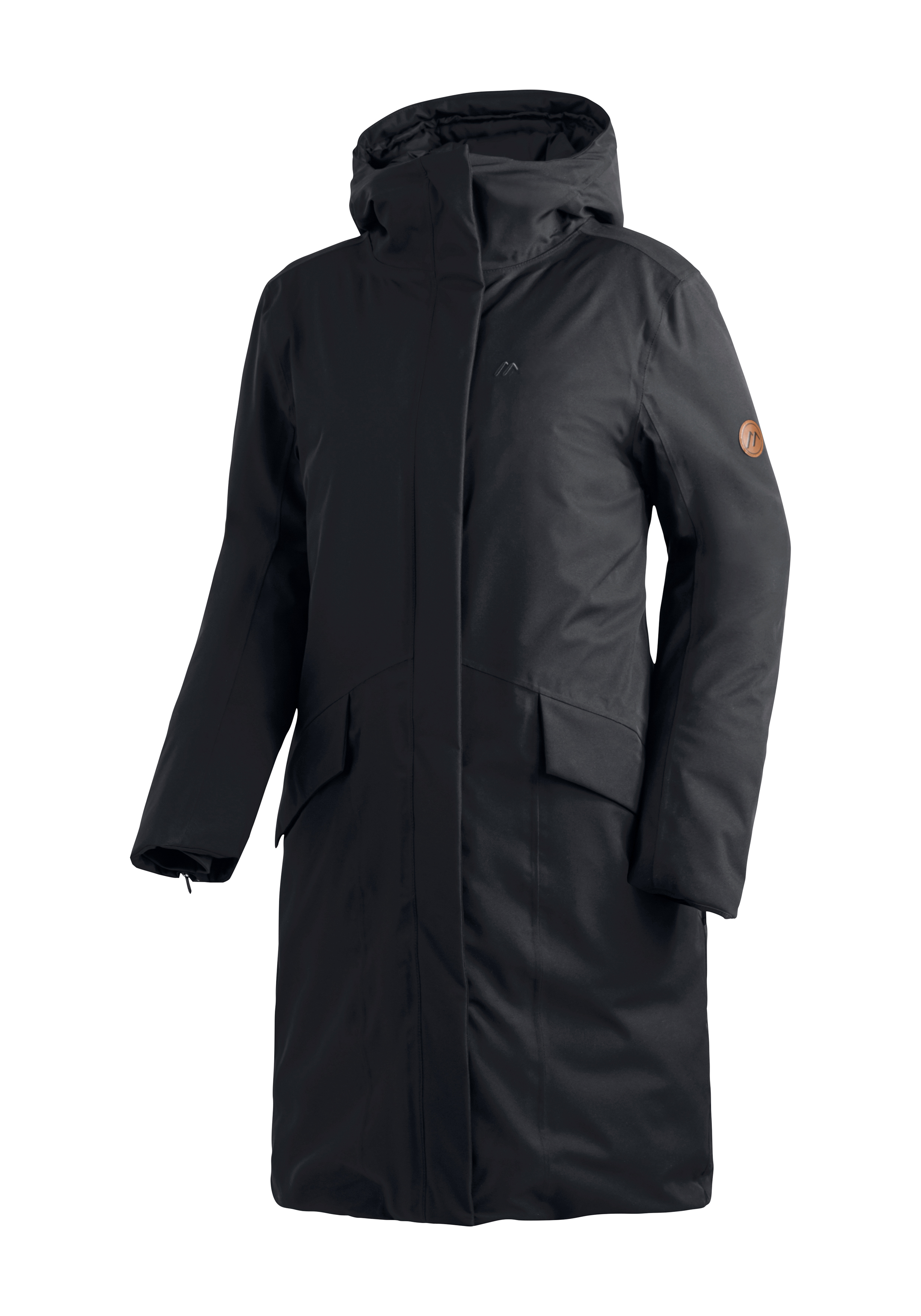 ALBERTE 2.0 Bekleidung, Mantel, Jacke, Bekleidung, Mantel, Jacke, Mantel, Jacke, Schwarz, Parkaschnitt, Reißverschluss