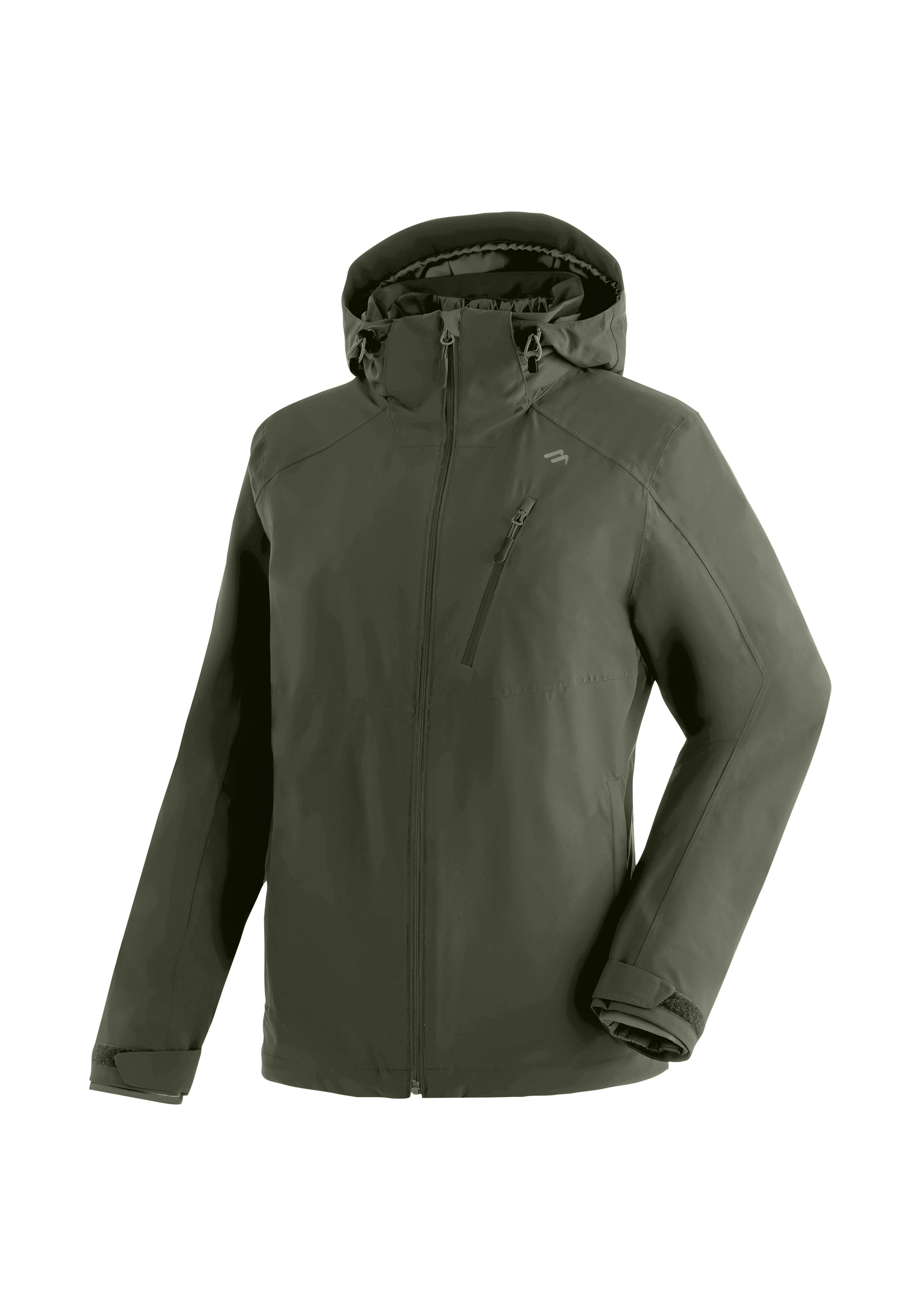 Lisbon 3in1 Hardshell-Jacke, Herrenjacke, Wasserdicht, Reißverschluss, Kapuze