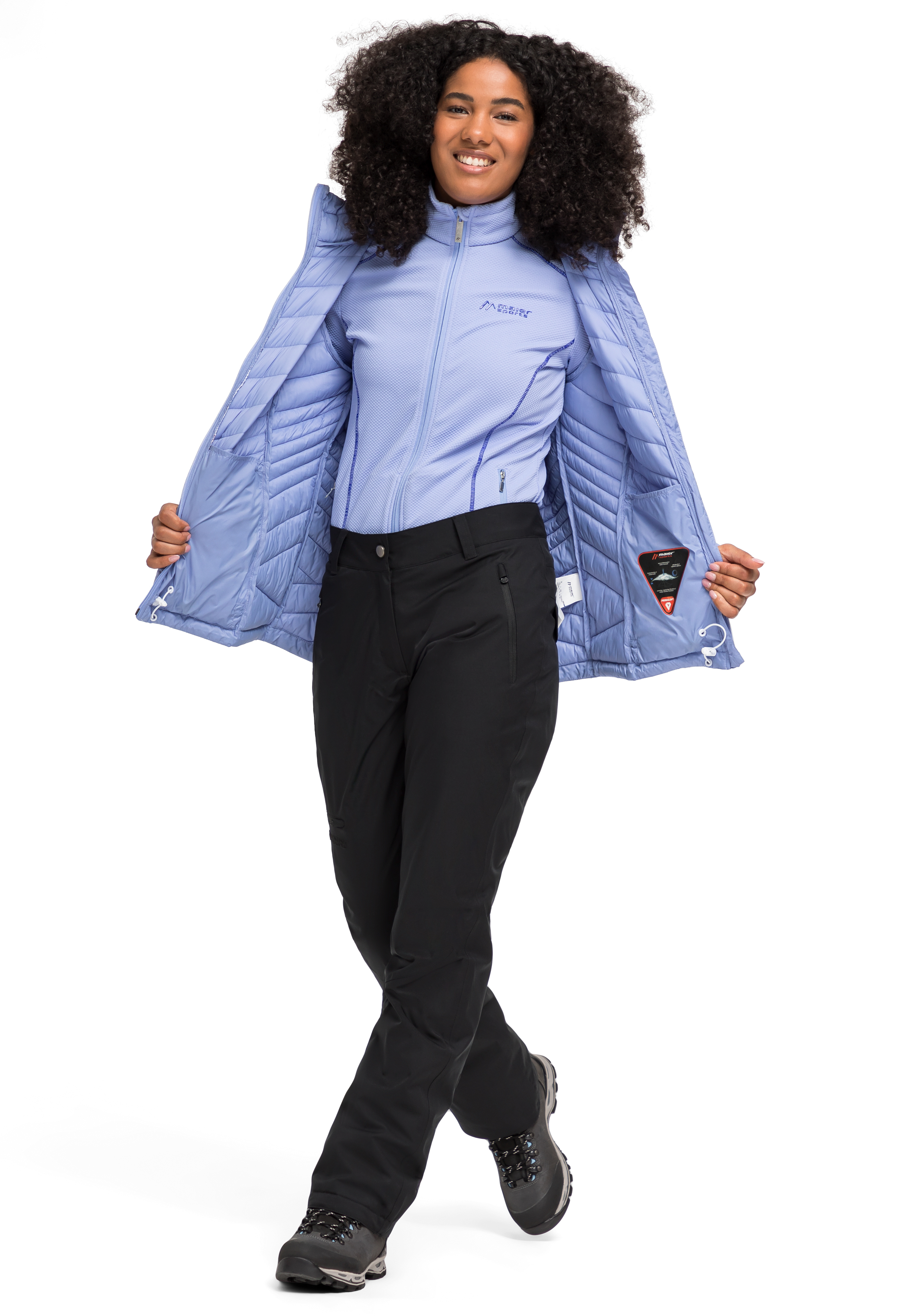 Dunit W Mantel, Langarm, Jacke, Hosen, Person, softshell, puffer, jacke, hellblau, reißverschluss