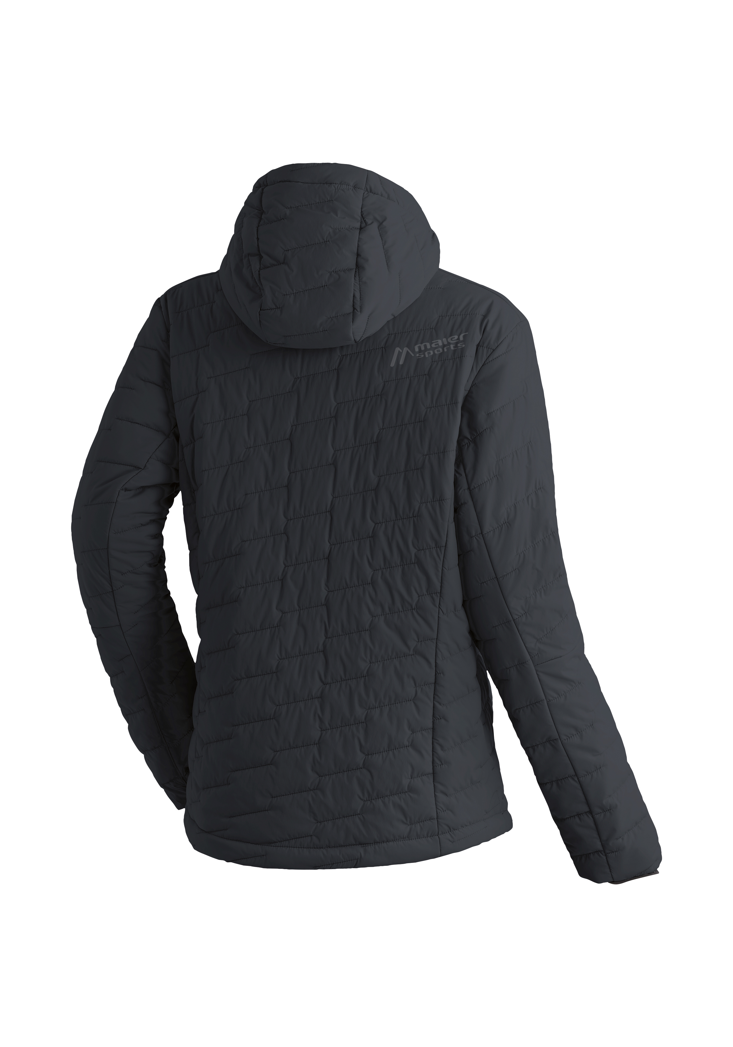 Daunenjacke, Pufferjacke, Quilted jacket, Wärmedämmung, dunkelgrau
