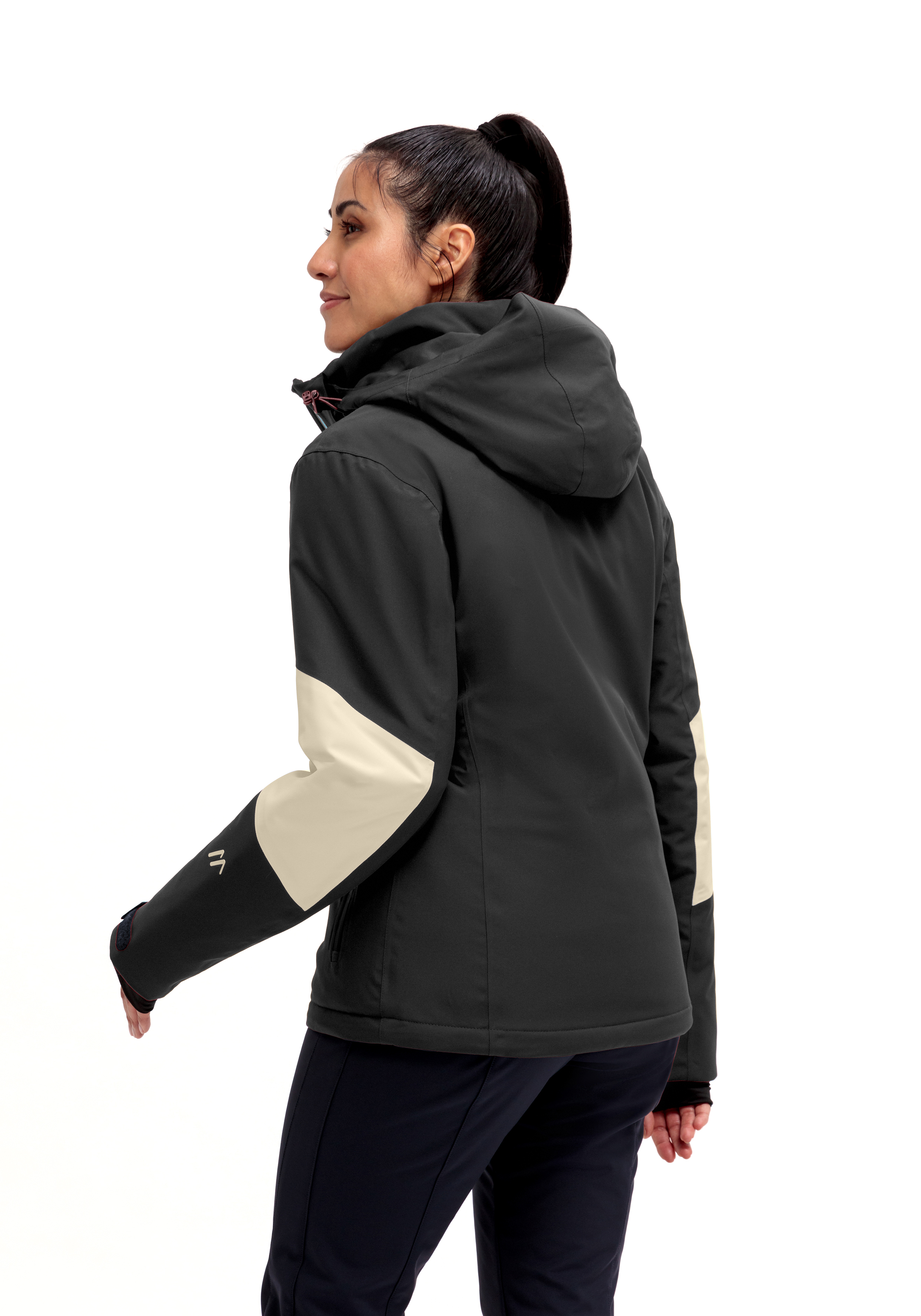 Mantel, Jacke, Langarm, Fleece, Kapuzenpulli