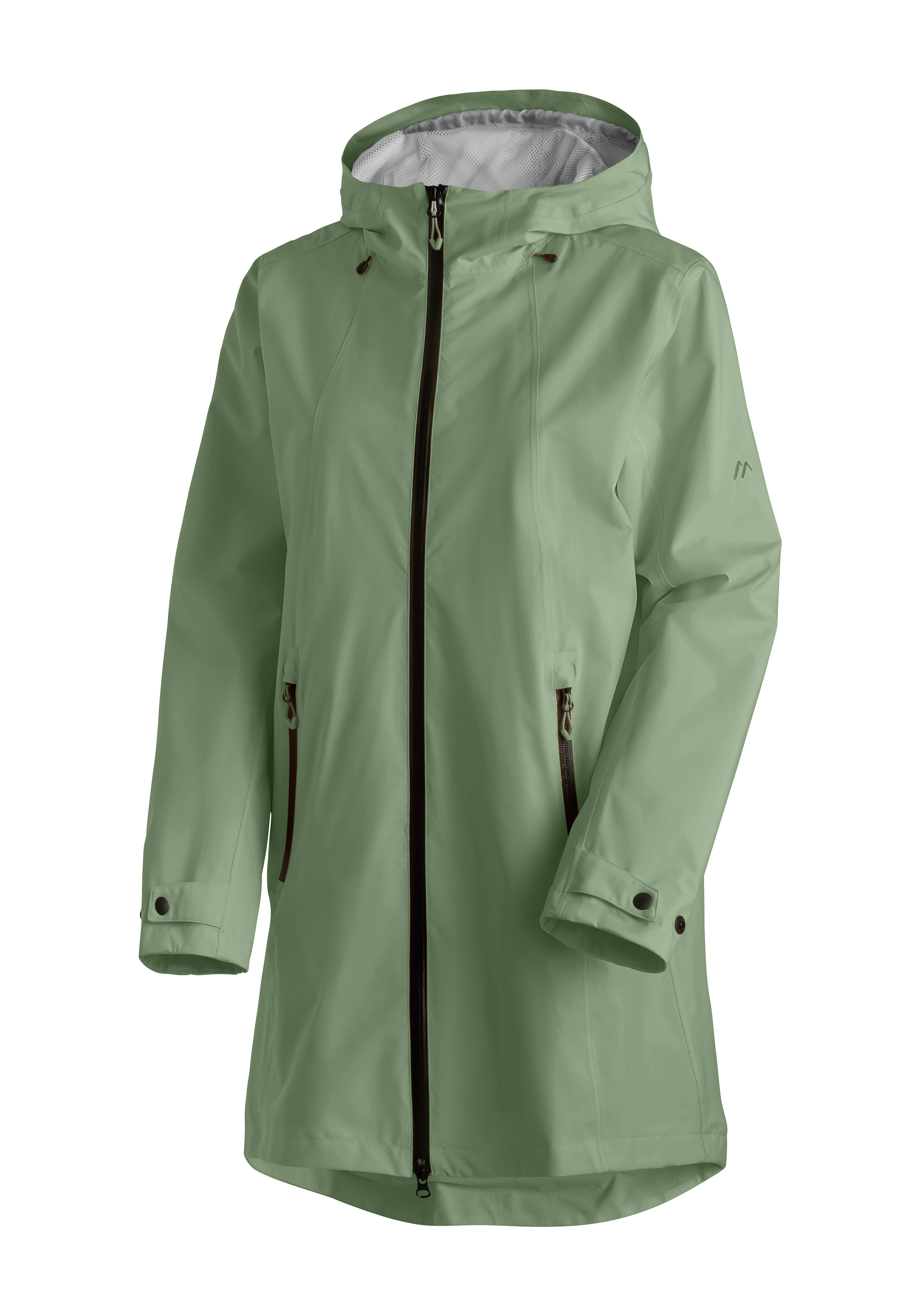 CORINNA 2.0 Regenjacke, Wasserabweisend, Hoodie, Reißverschluss, Taschen