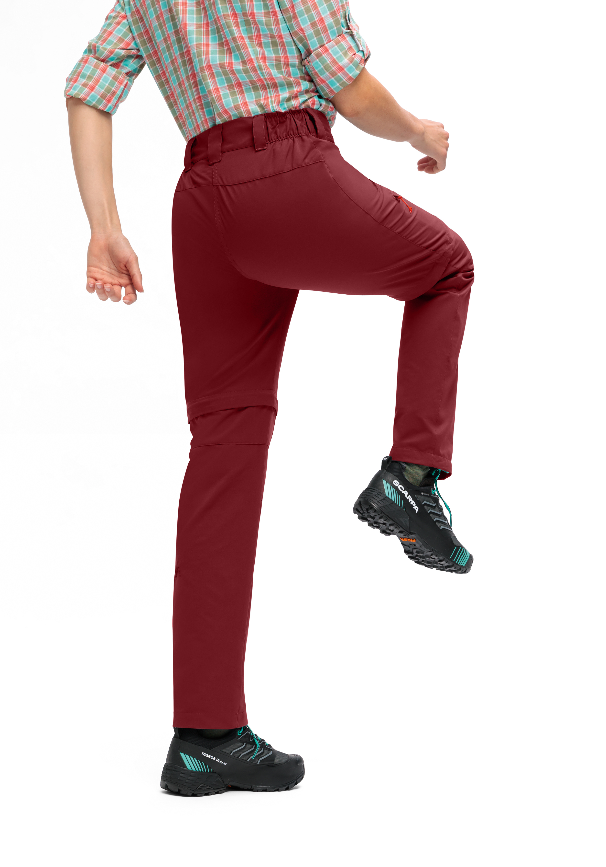 Hose, Hose-Wand, Softshell?, Maroon pants, Outdoor pants