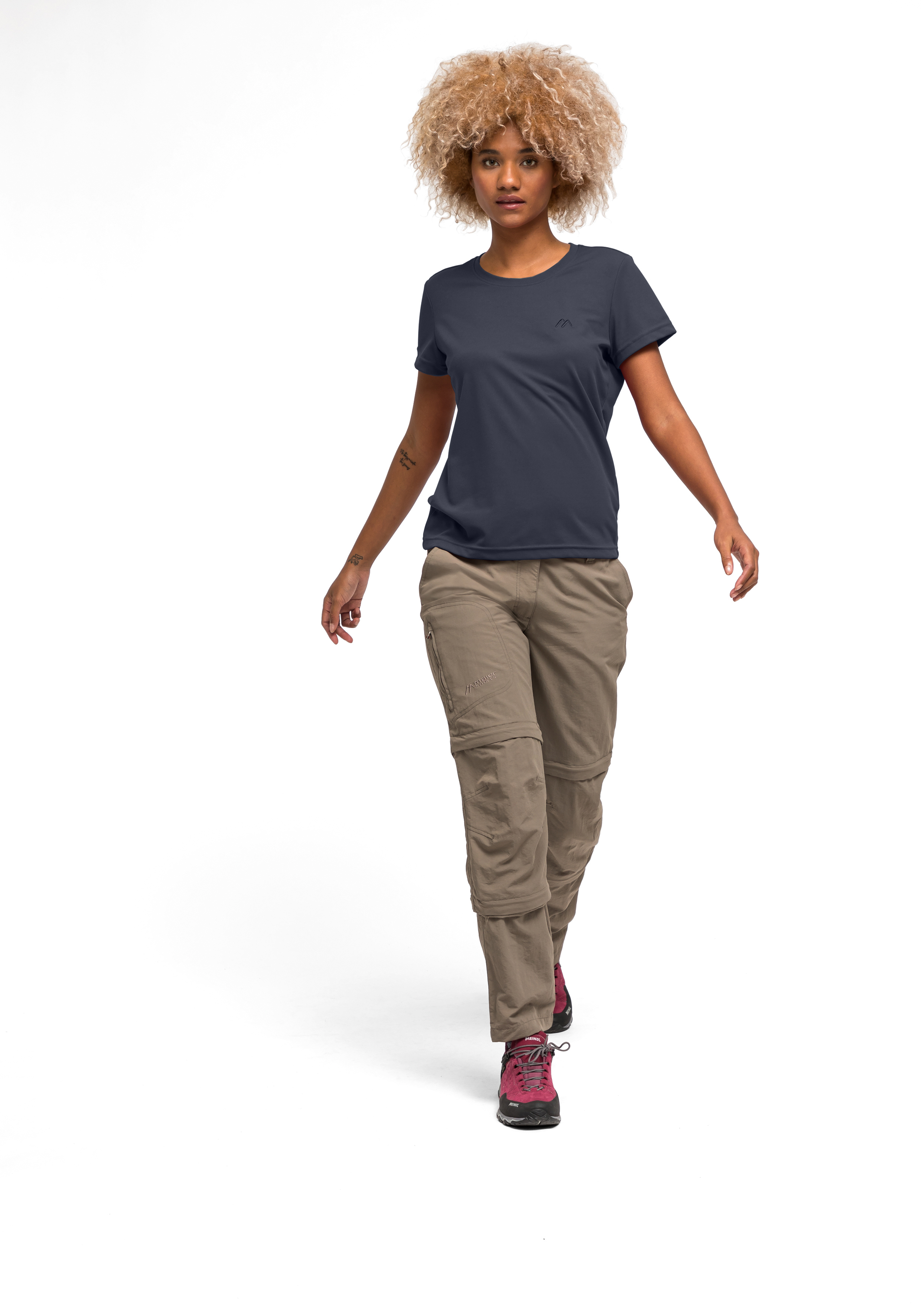 Waltraud Bekleidung, Hosen, Person, T-shirt, Schuh, Hosen, Person, T-shirt, Schuh, Gesicht, Hosen, Person, T-shirt, Schuh, Gesicht, T-Shirt, Short Sleeve, Crew Neck, Nachhaltige Stoffe, Dunkelgrau