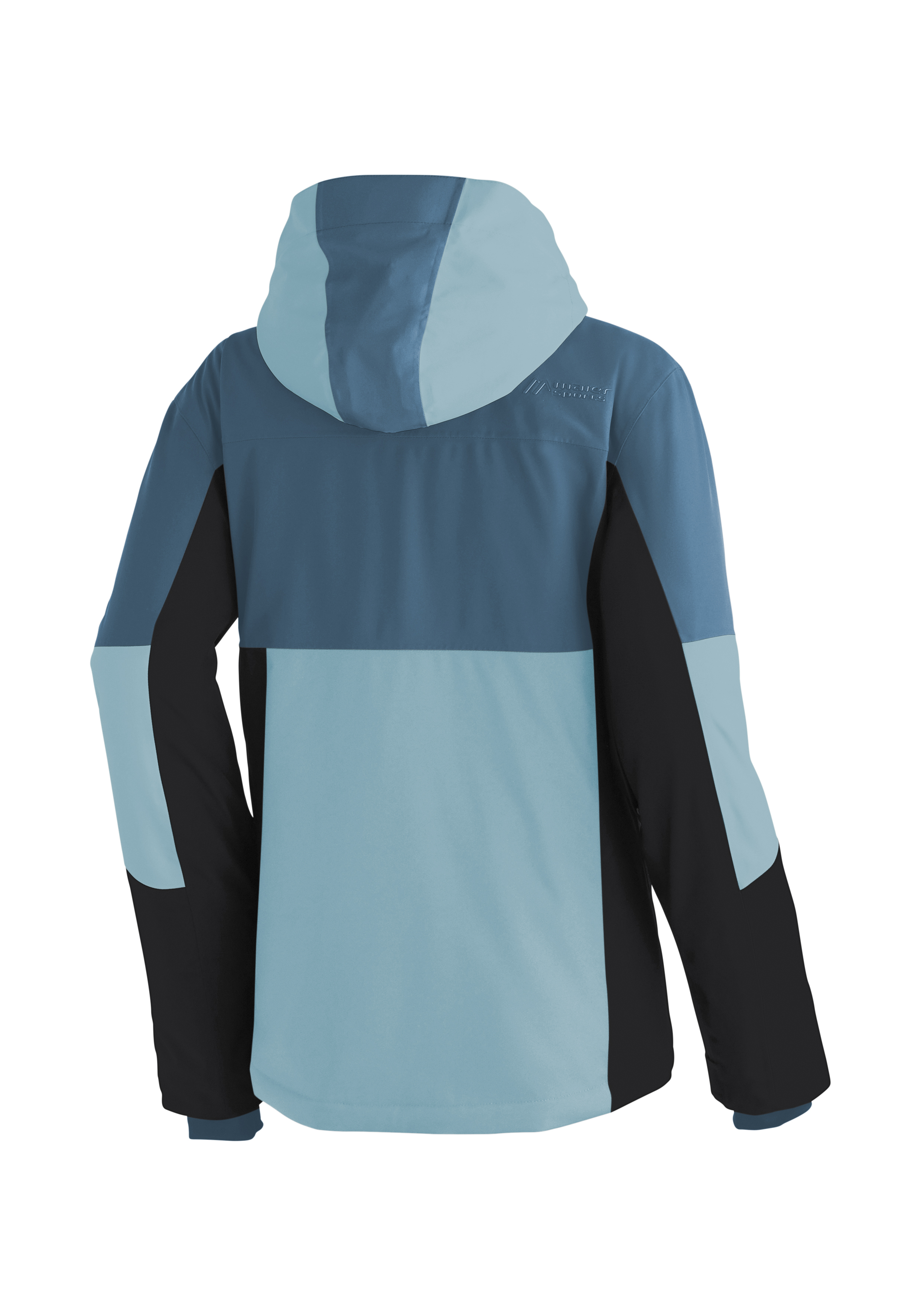 Hoodie, Herrenjacke, Softshell, Mehrfarbig, Reißverschlussloser Look