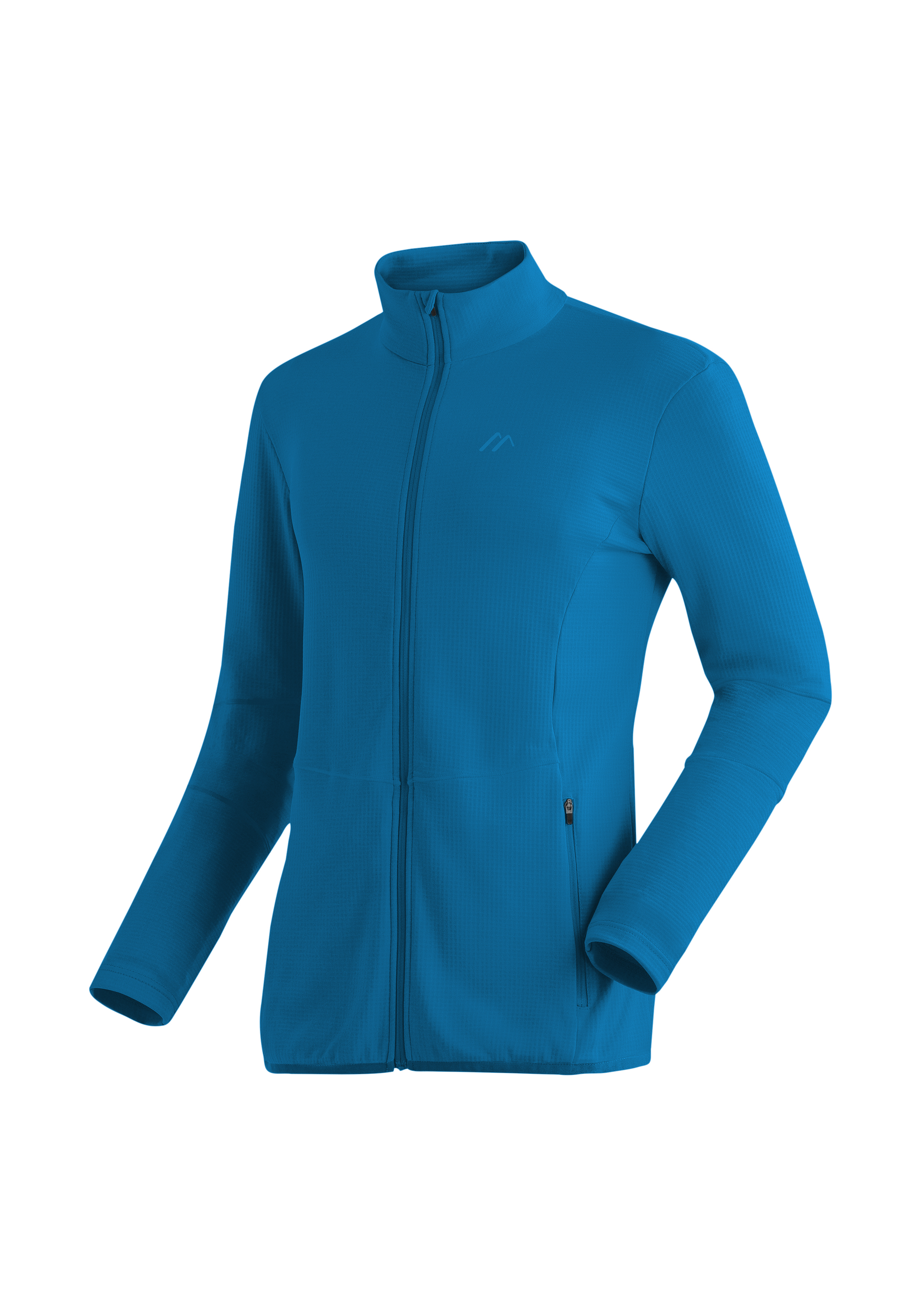 Sinaia M Vlies, Mantel, Jacke, Langarm, Kapuzenpulli, Bekleidung, Fleece, Langer Ärmel, Mantel, Jacke, jacke, fleece, reissverschluss, langarm, blau
