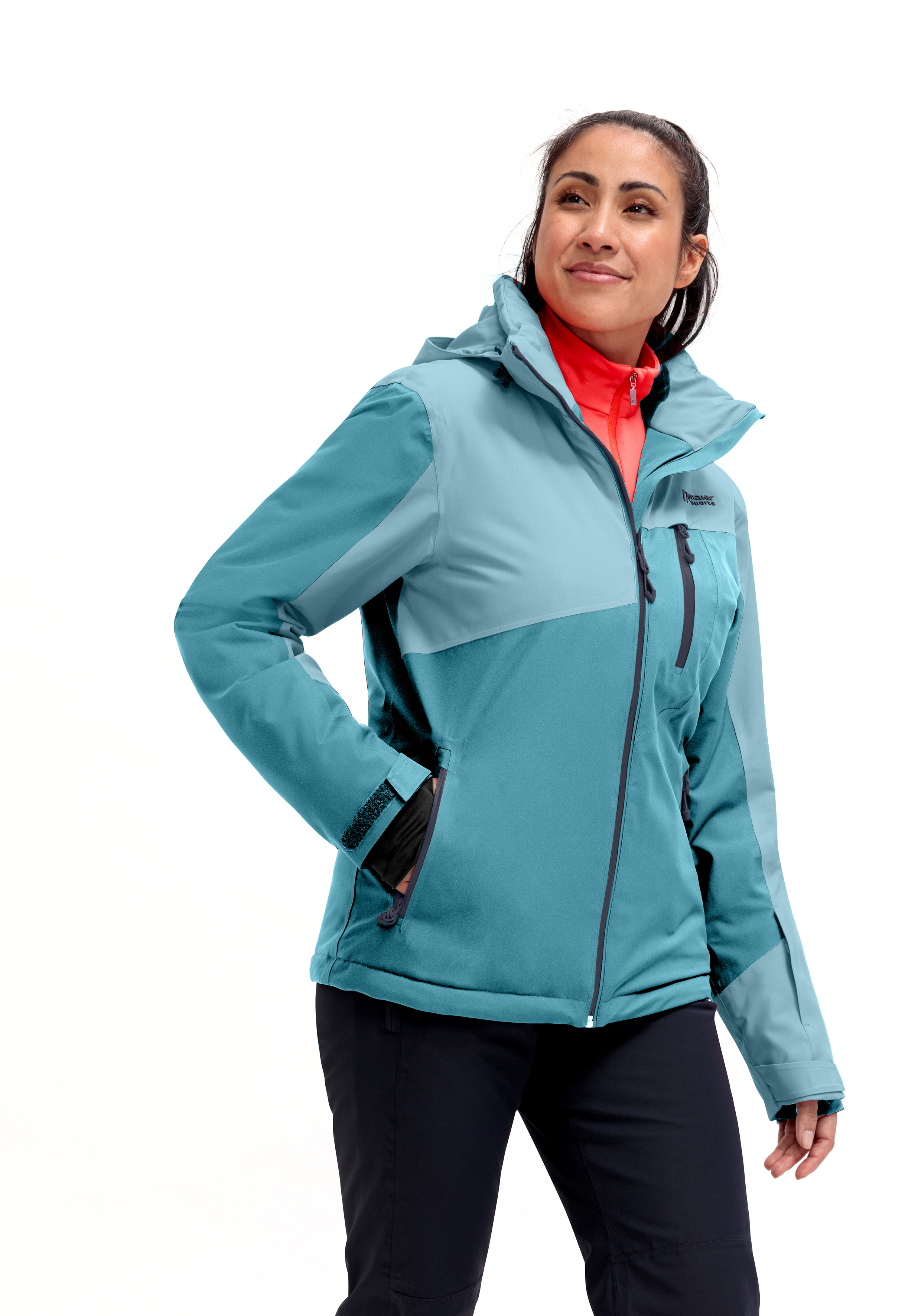 Glacierguard W Mantel, Jacke, Fleece, Person, Langarm, Mantel, Jacke, Fleece, Person, Langarm