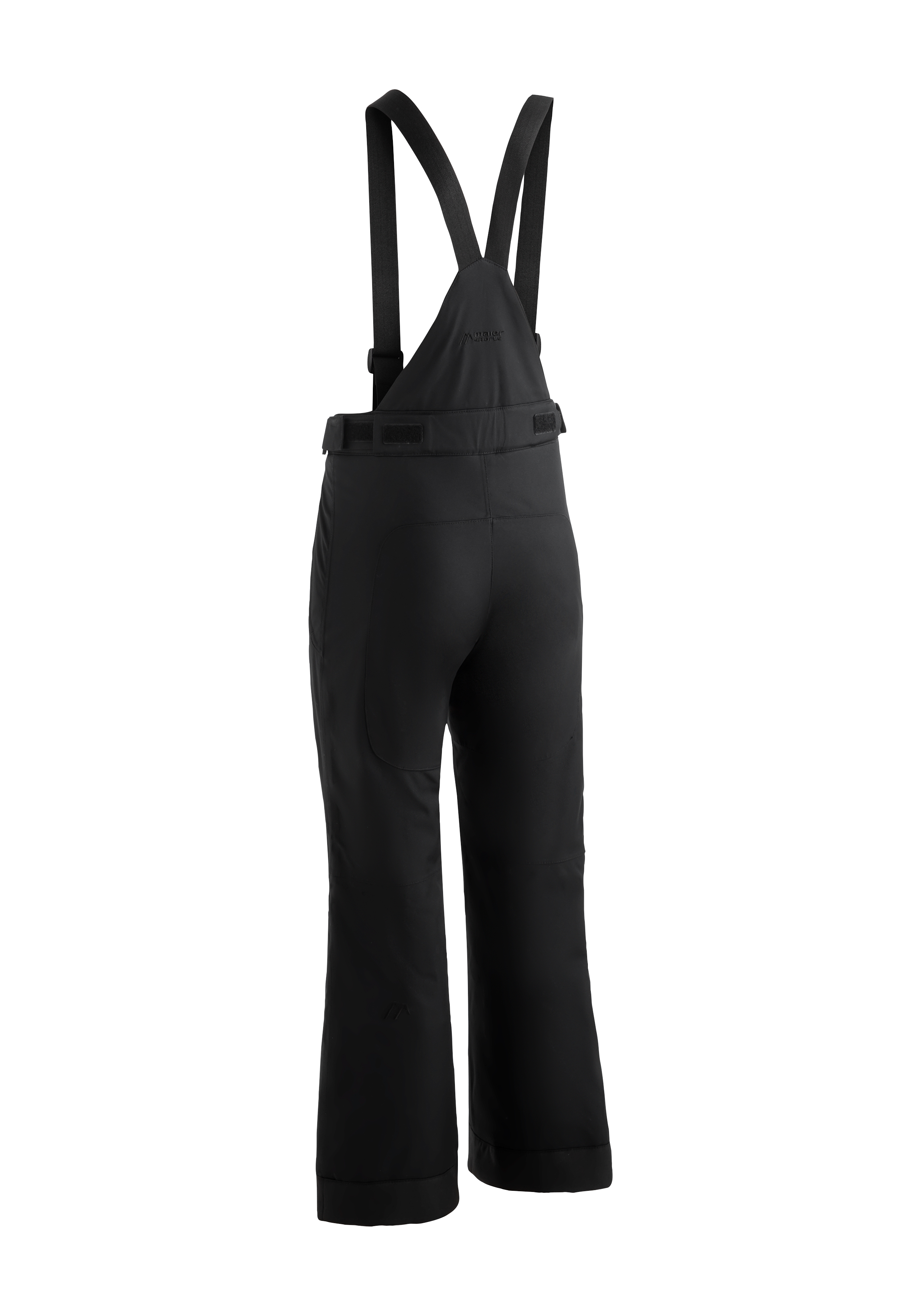 Maxi slim 2.0 Snowboard pants, Schnee Hose, Schwarz, Gurtband, Buckle straps