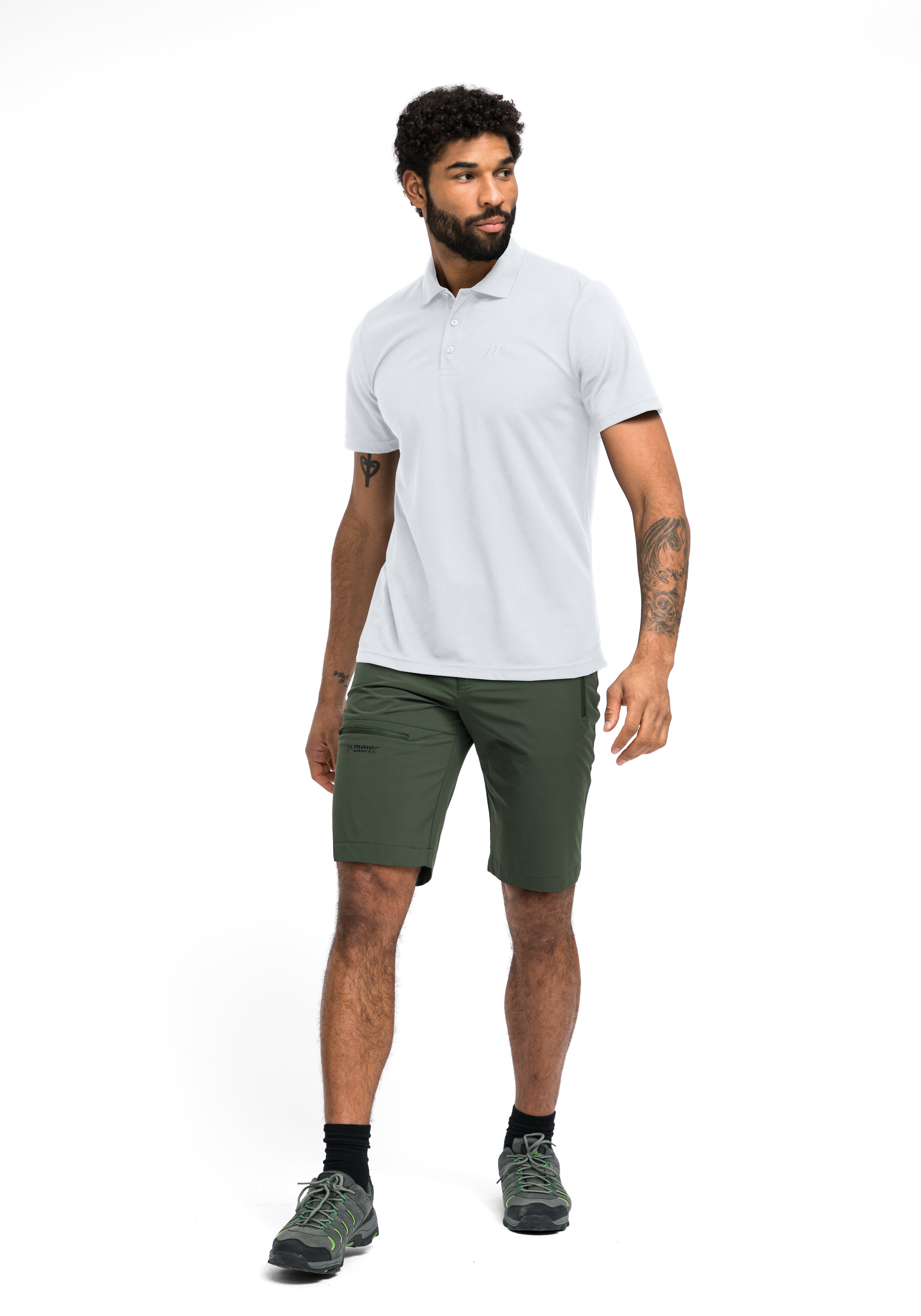 Polohemd, Kurzarm, Plain Polo, Herren polo, T-Shirt Polo, Polohemd, Poloshirt, Shorts, Hiking Shorts, Athletische Shorts, T-Shirt