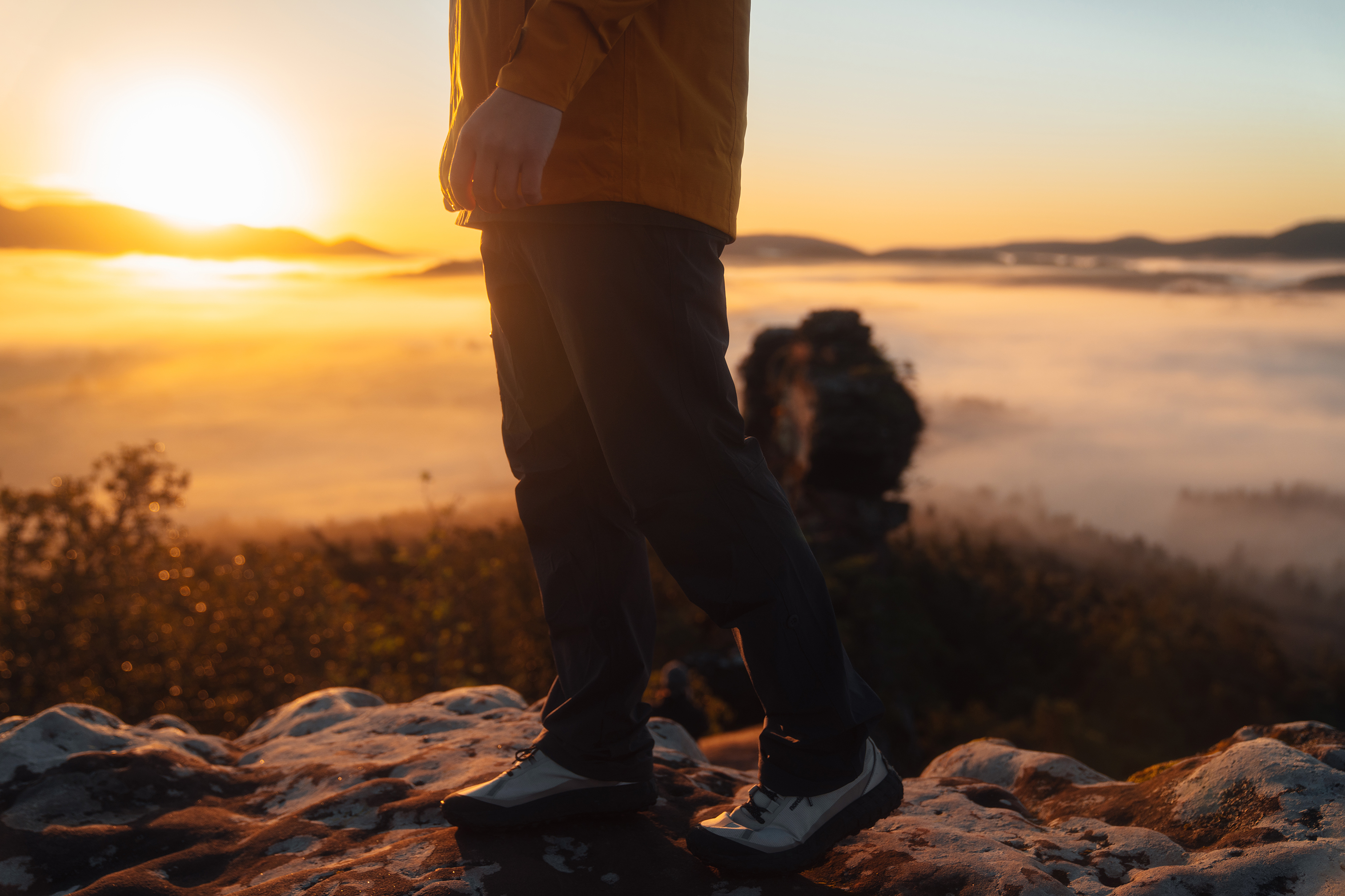 34_quer Photographie, Sonnenlicht, Himmel, Mann, Person