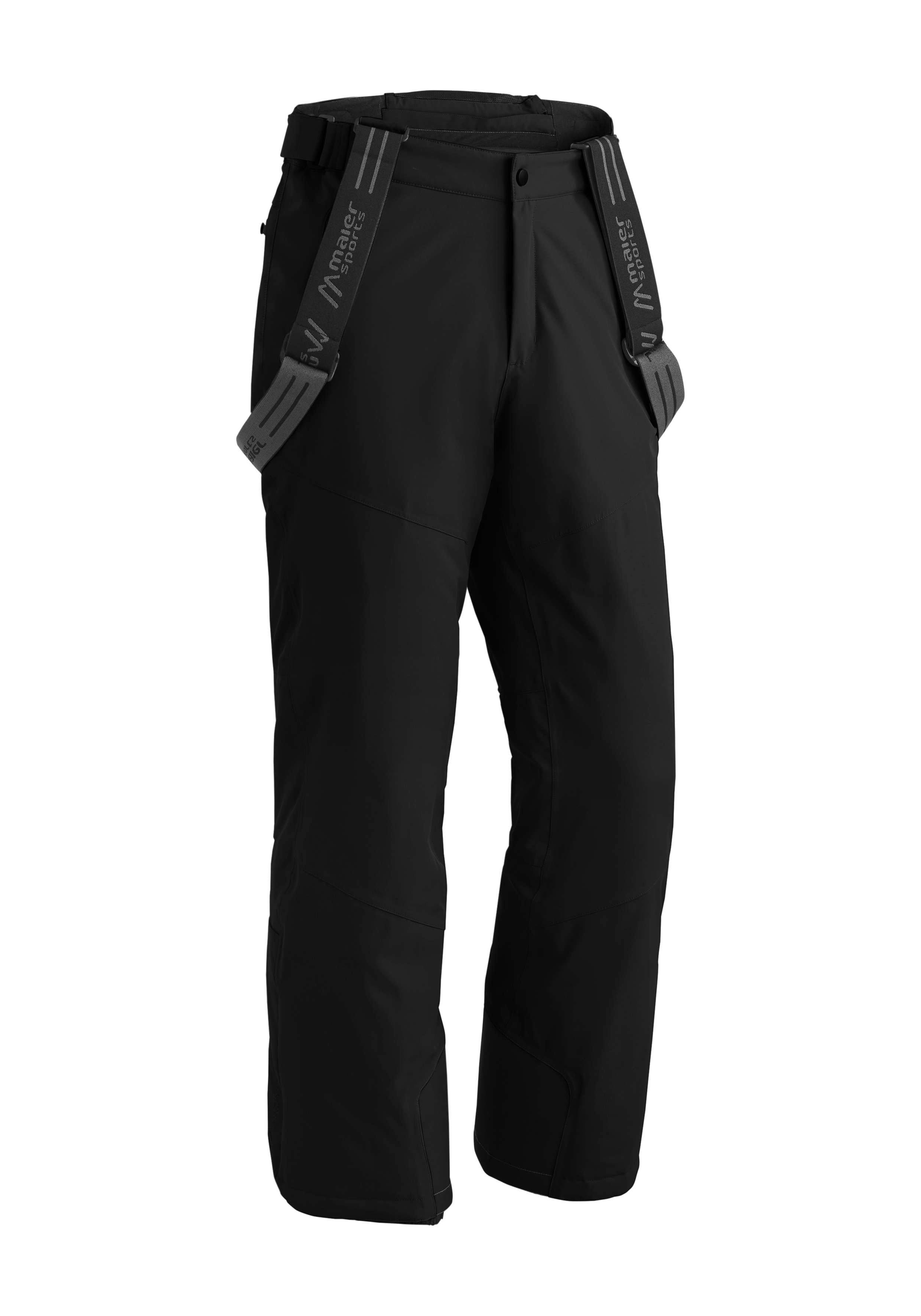Anton 3.0 Regenhose, Skihose, Schwarz, Gleitschneefest, Verstellbare Hosenträger