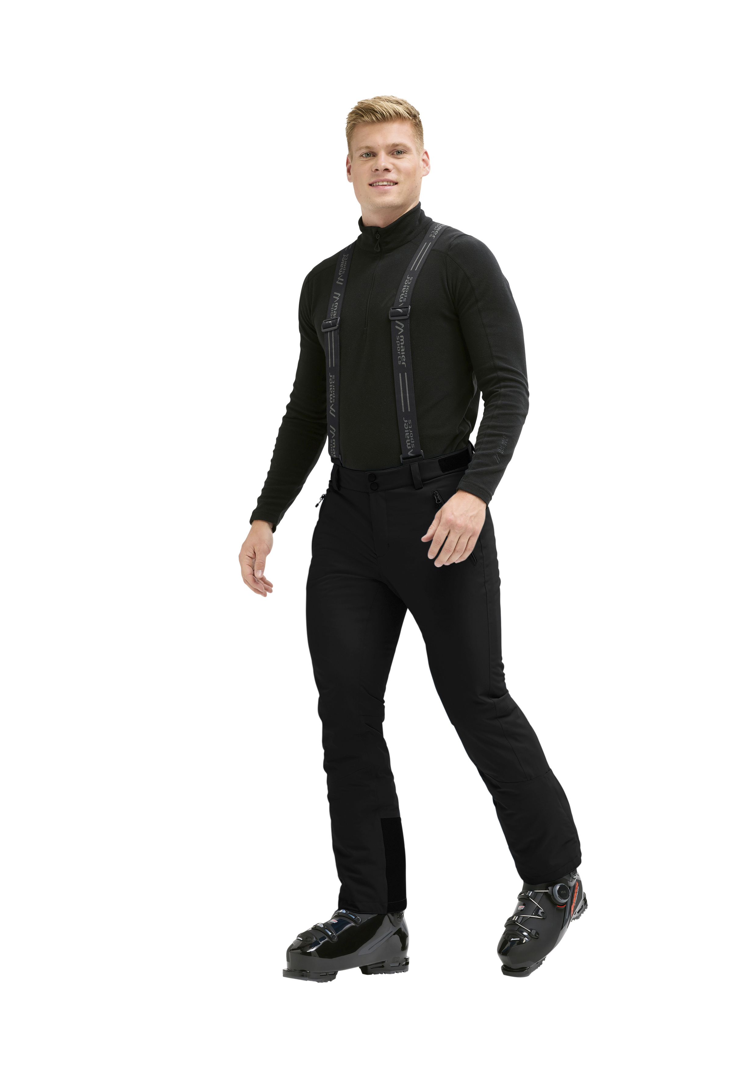 Hose, Gilet, Schnürstiefel, Hosenträger, Reithose